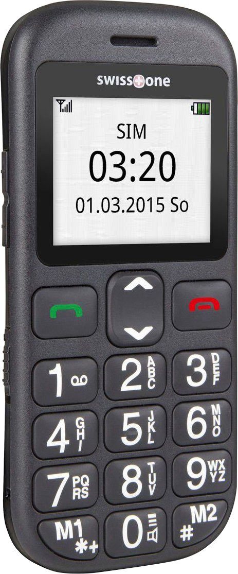 Swisstone Handy Großes (4,5 Zoll), cm/1,77 beleuchtetes 320c BBM Farbdisplay