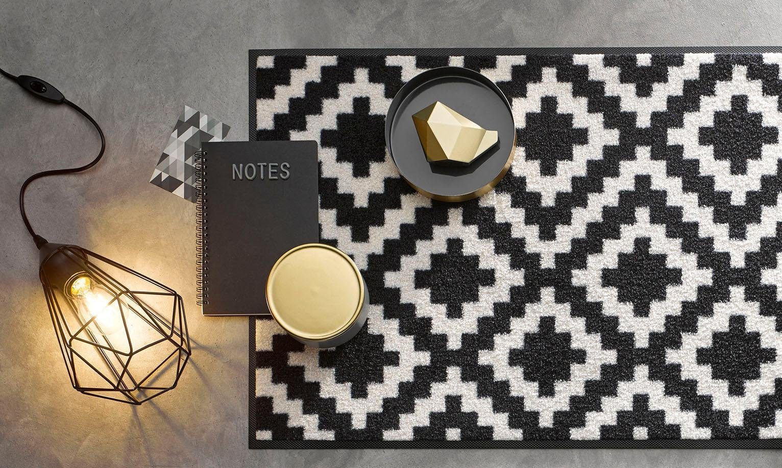 wash+dry by Kleen-Tex Fußmatte Kalmar, rechteckig, Höhe: 7 mm, Schmutzfangm günstig online kaufen