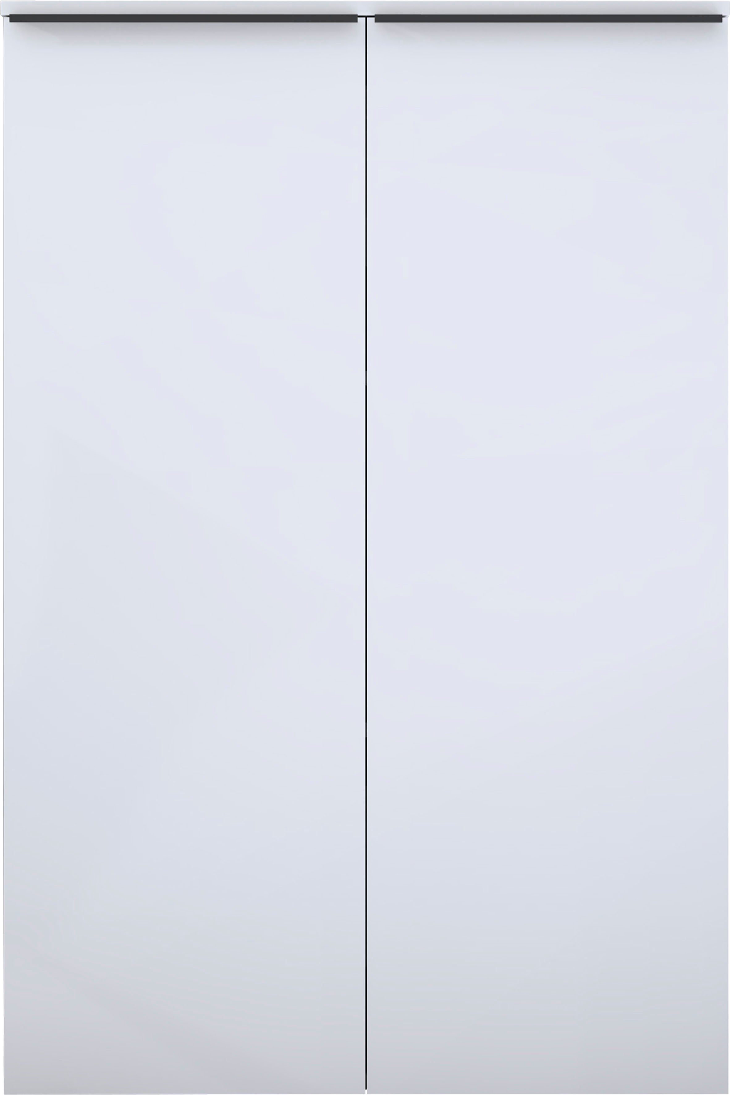 | Tom Aktenschrank Weiß-matt Mehrzweckschrank Möbel 76 cm, Weiß-matt Breite borchardt