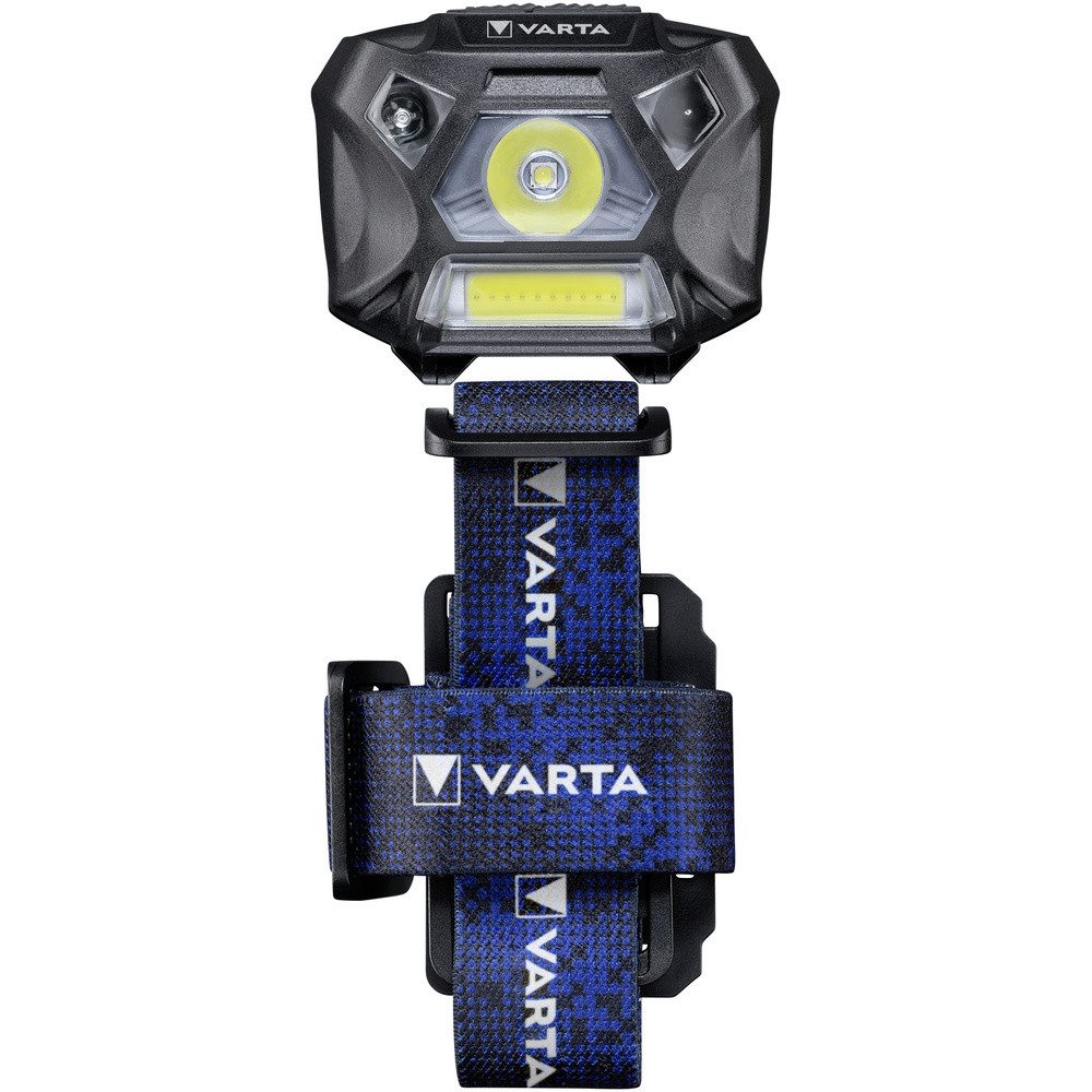 VARTA LED Stirnlampe Varta Work Flex Motion Sensor H20 LED Stirnlampe batteriebetrieben 150