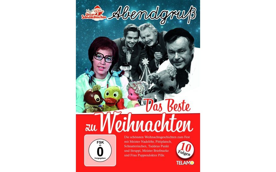 DVD Unser Sandmännchen - Abendgruß: Das Beste zu Weihnachten