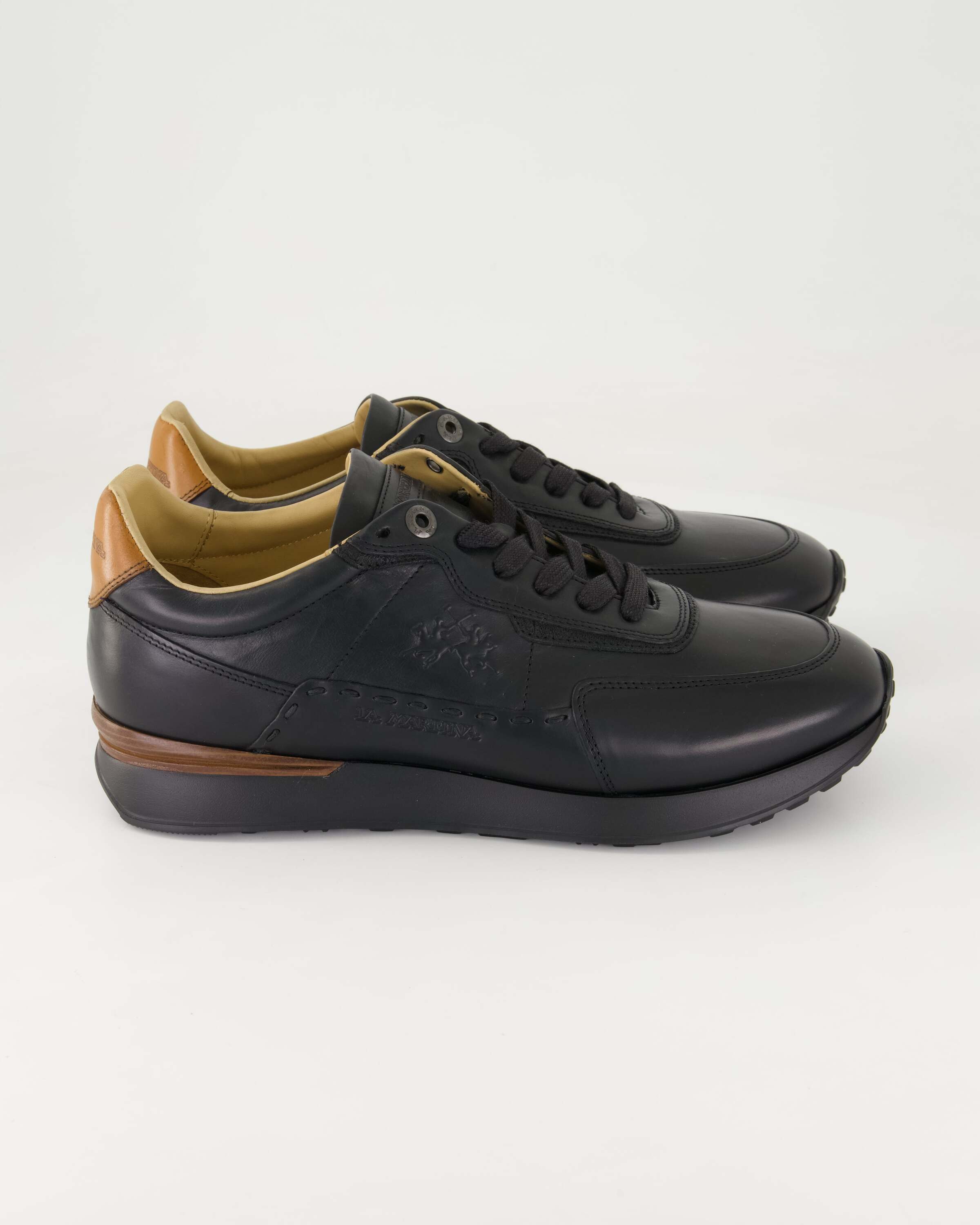 La Martina Lfm252.070.1F0.11 Sneaker Obermaterial: Leder günstig online kaufen