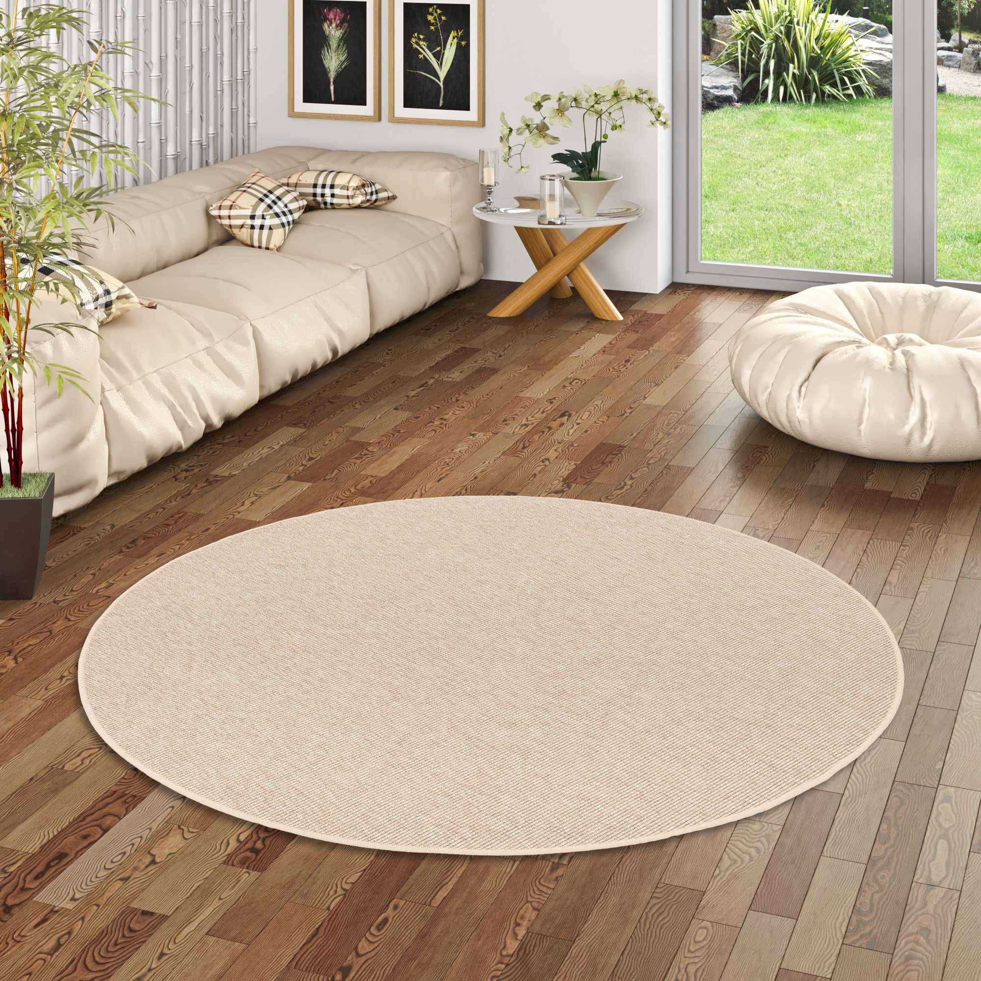 Snapstyle Sisalteppich Natur Sisal-Optik Teppich Taff günstig online kaufen