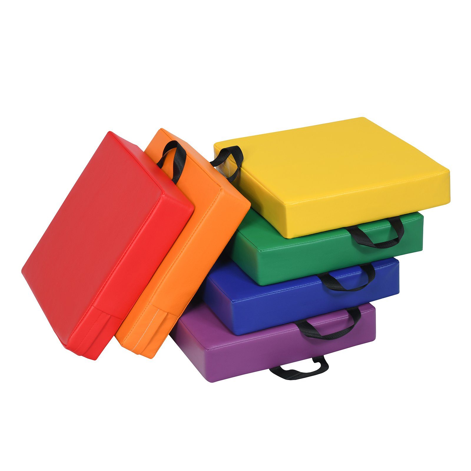 COSTWAY Bodenkissen 6er Set Kinder Sitzkissen, günstig online kaufen