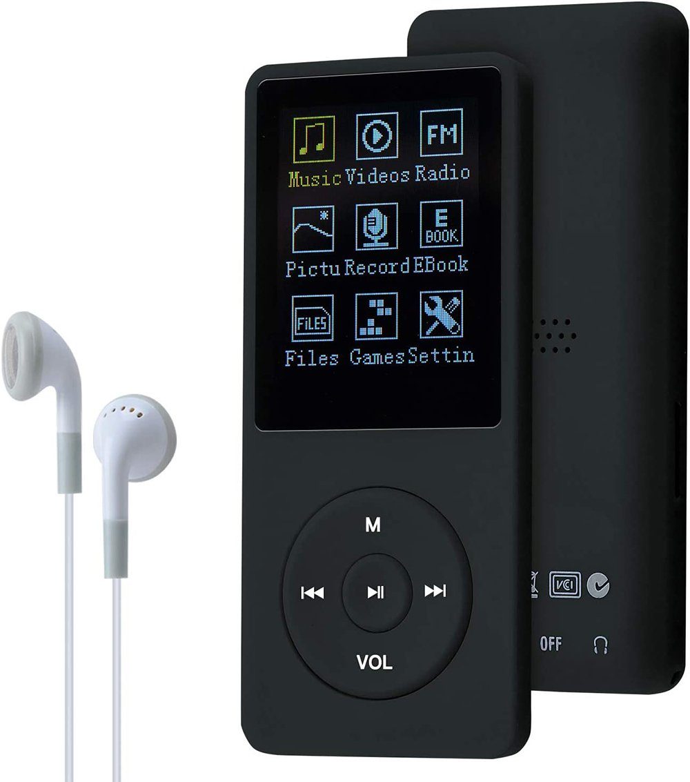 Housruse Tragbare MP3 Musik Player 70 Stunden Musik Playback Hi-Fi MP3  Player MP3-Player