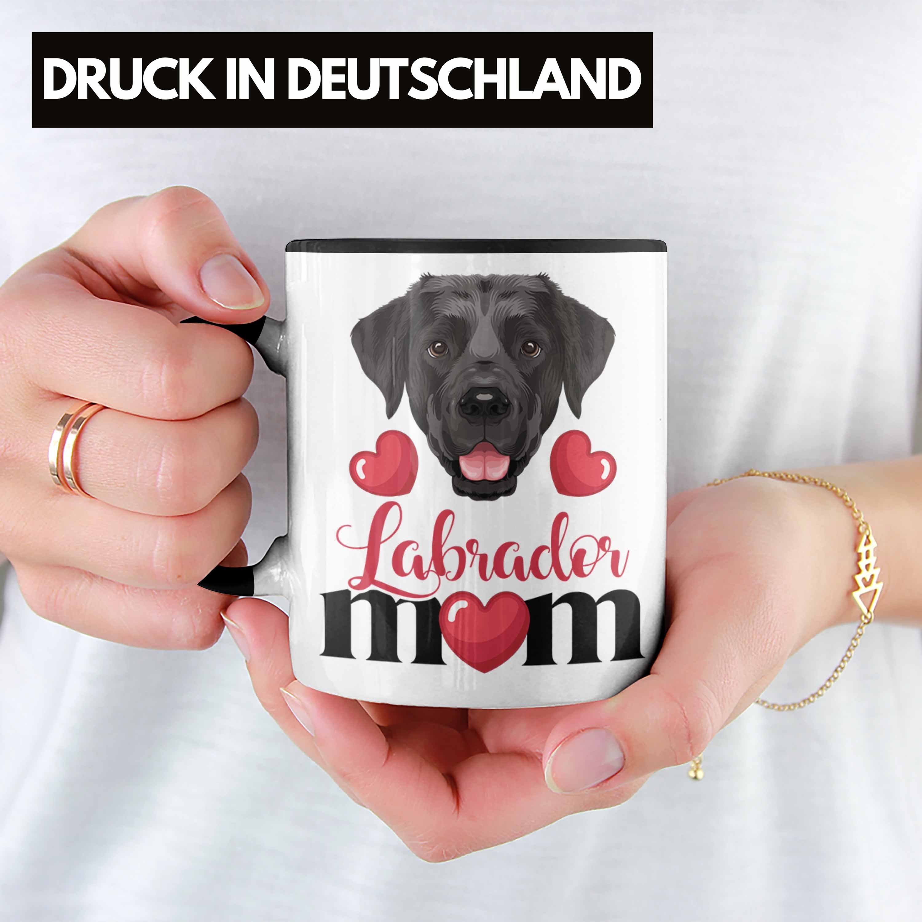 Tasse Geschenkidee Mama Lustiger Labrador Besitzer Schwarz Geschenk Spruch Trendation Mom Tasse