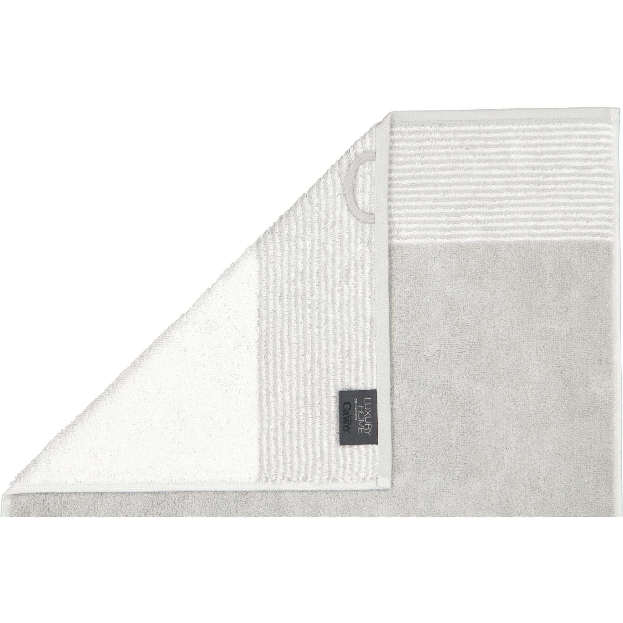 Cawö Handtücher Luxury Home Two-Tone 590, 100% Baumwolle (1-St) – Bild 4 von 5
