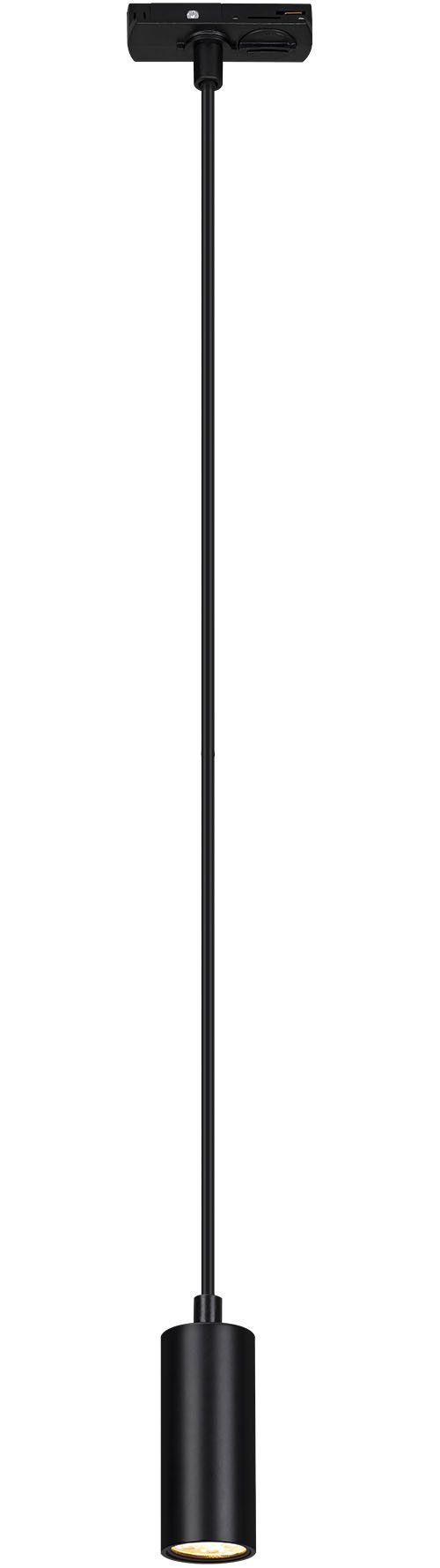Briloner Leuchten Schienensystem-Leuchten RAIL, ohne Leuchtmittel, LED Pendelleuchte 80x1500mm Schwarz 5,5W Schienensystem Rail Küche