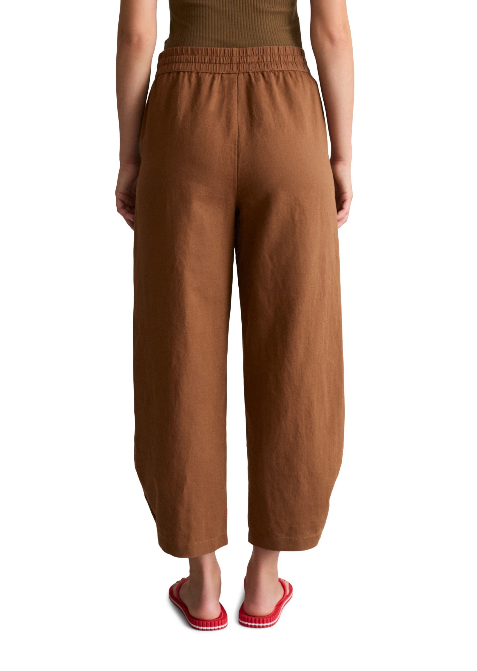 Marc O'Polo DENIM Chinohose aus Leinen-Baumwolle-Mix