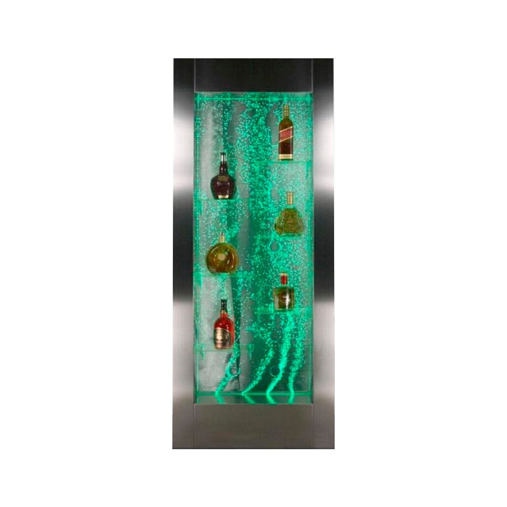JVmoebel Barschrank Regale Beleuchtet Led Wasser Wand Bar Säule Wassersäulen Theke Made in Europa