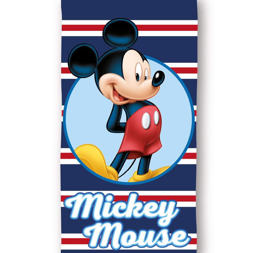 Disney Mickey Mouse Badetuch Disney Mickey Bedetuch Maße ca. 70 x 140 cm, (1-St)
