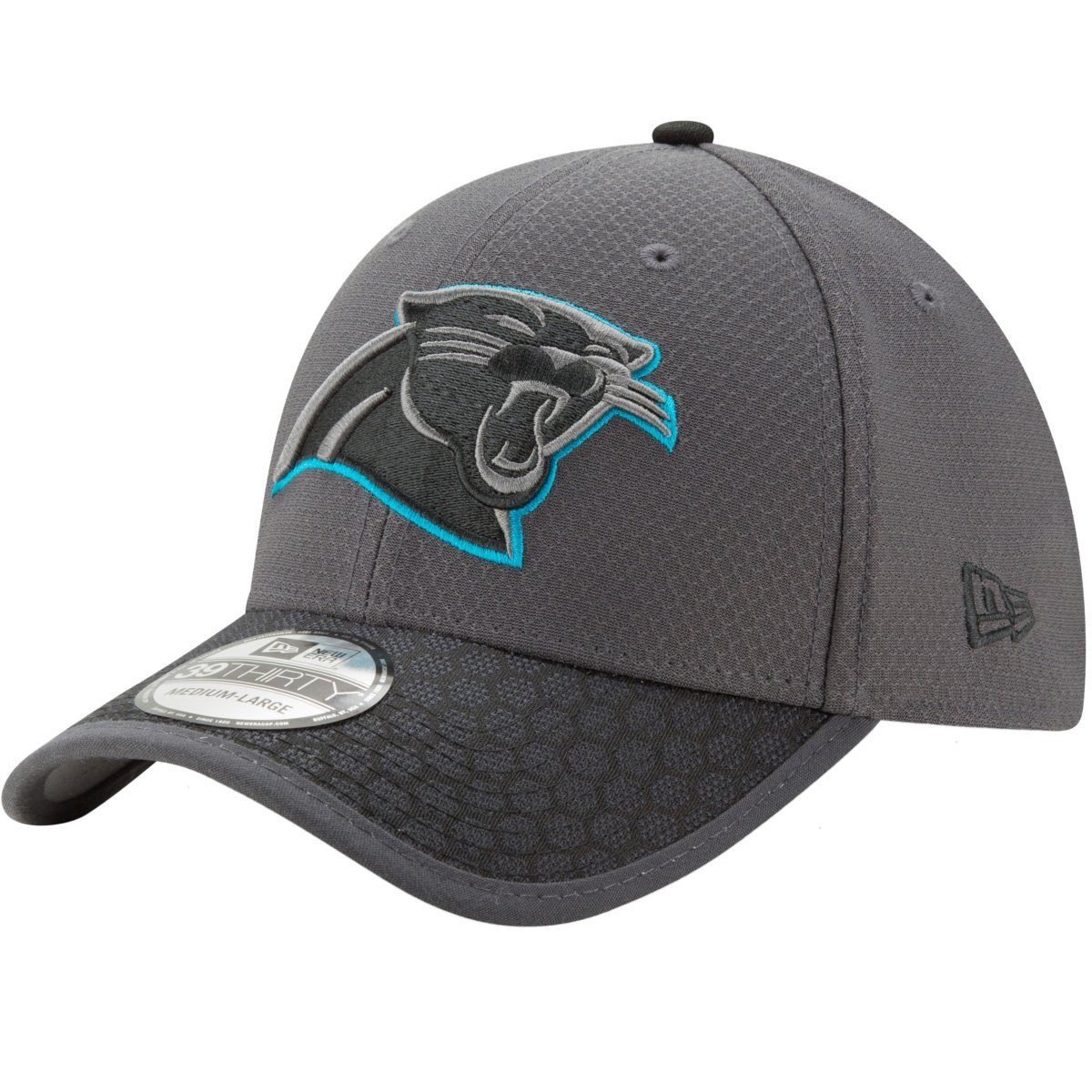 New Era Flex Cap 39Thirty NFL SIDELINE Carolina Panthers