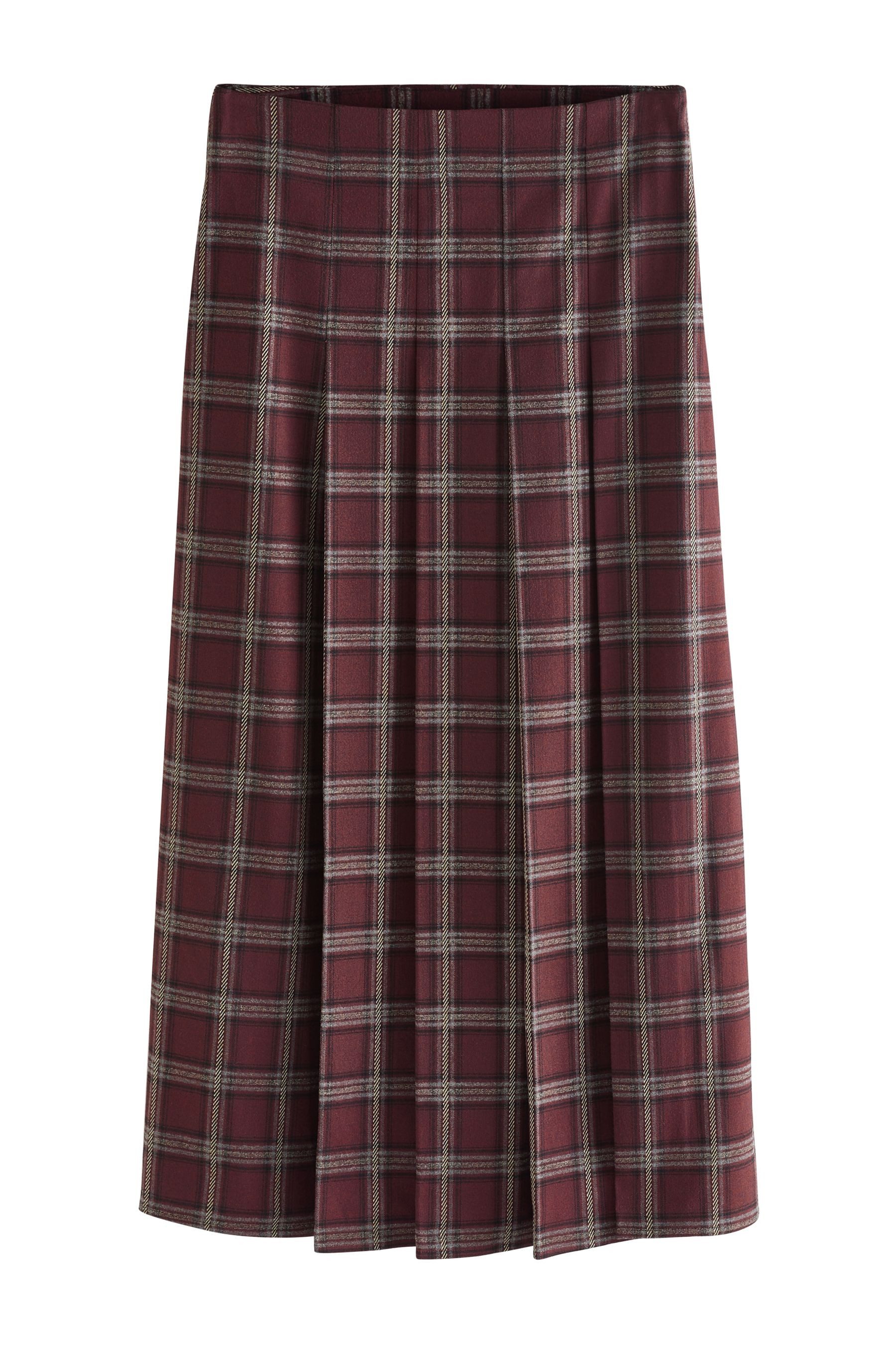 Next Maxirock Karierter Kilt-Maxirock (1-tlg) günstig online kaufen