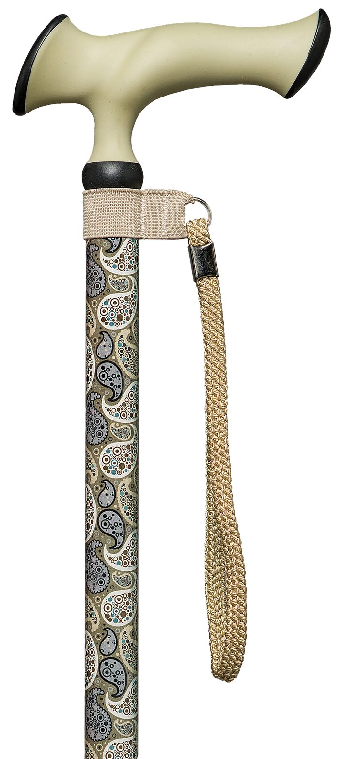 GASTROCK Gehstock Gastrock Super-Soft Escort ergonomic Gehstock Paisley