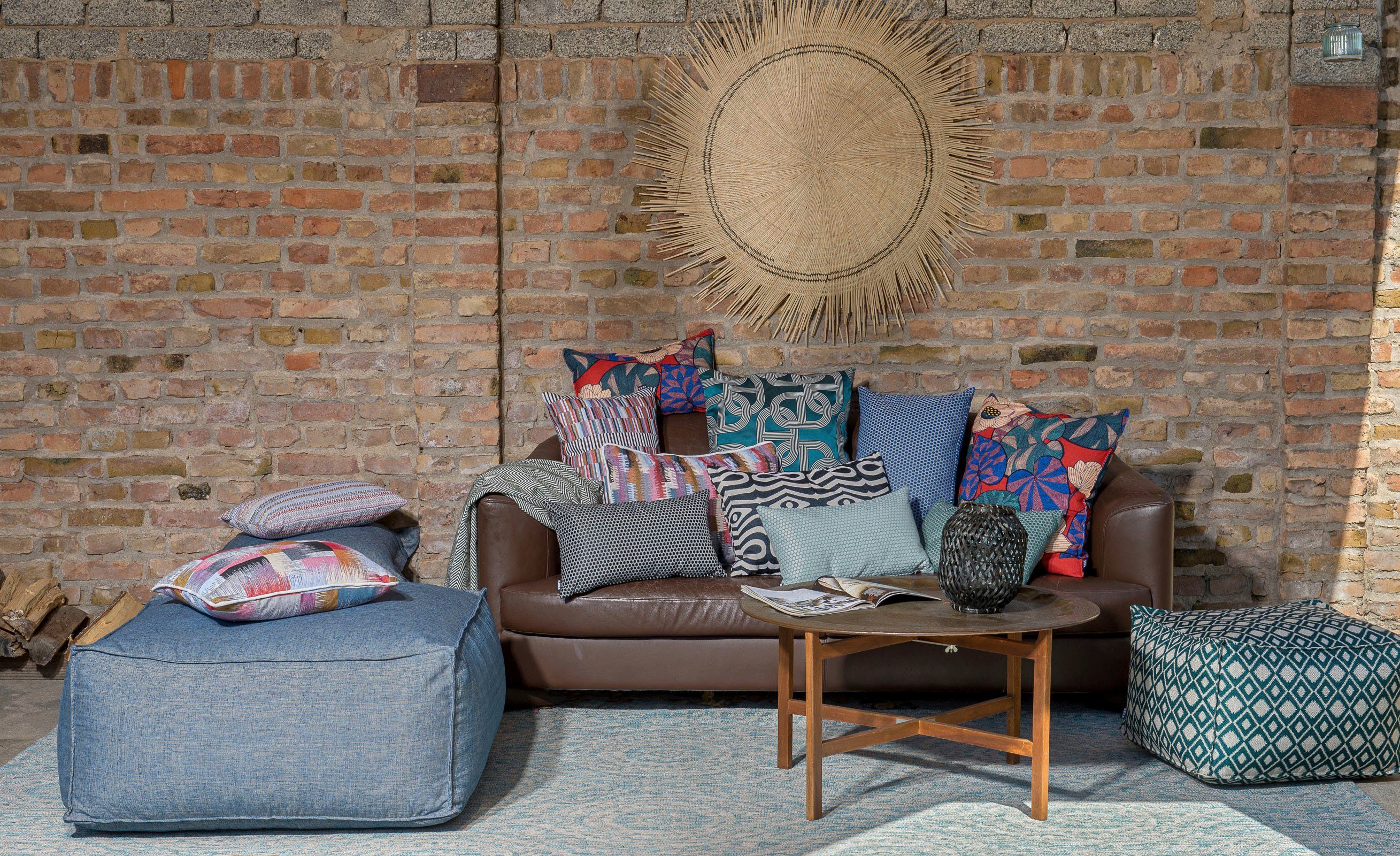 H.O.C.K. Dekokissen Miss Dots Kissen, mit Punkten, Kissenhülle mit Füllung, günstig online kaufen