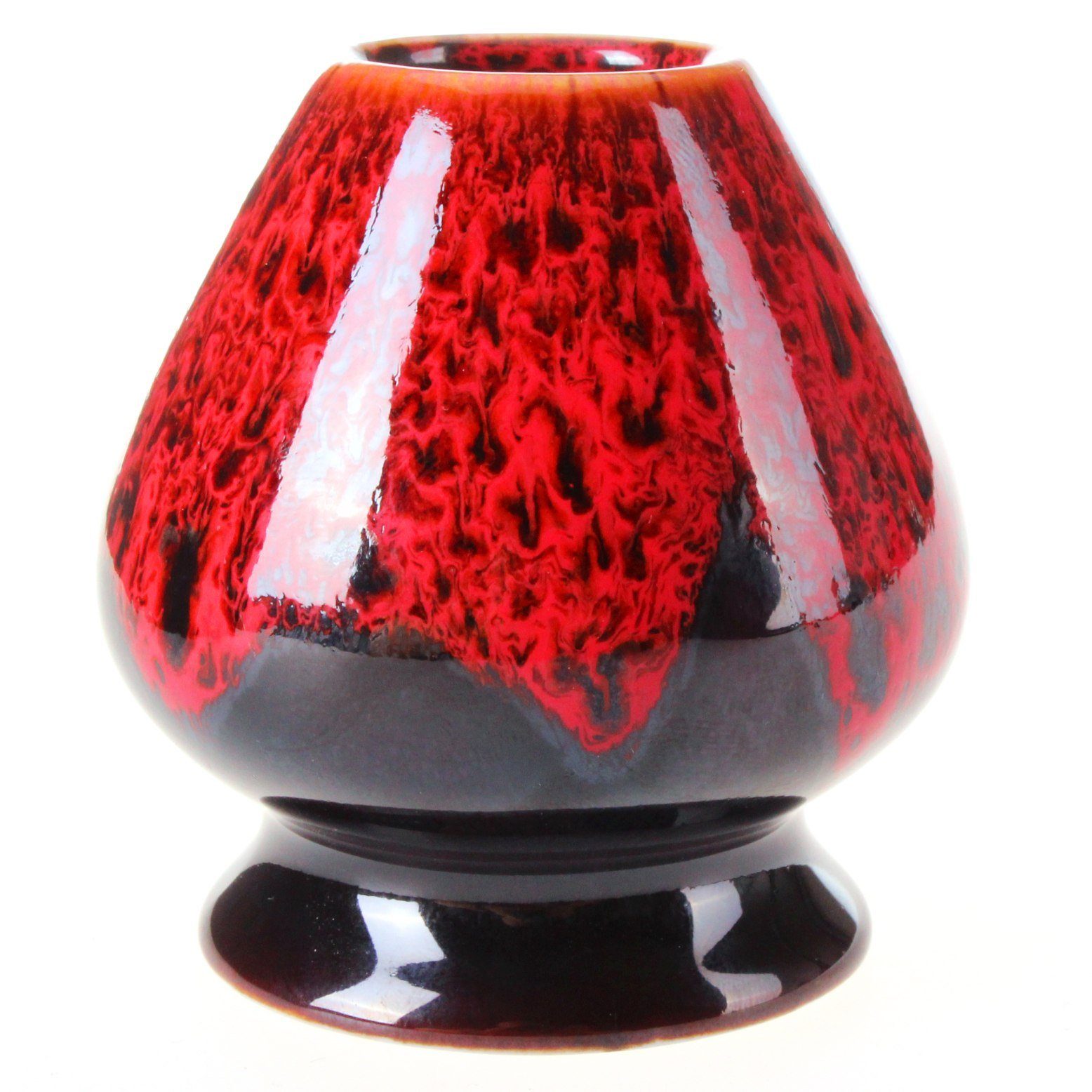 Goodwei Teeservice Matcha Teezeremonie Set "Yogan" mit Schale, Besen (120), Halter (4-tlg), 1 Personen, Keramik, handgearbeitet