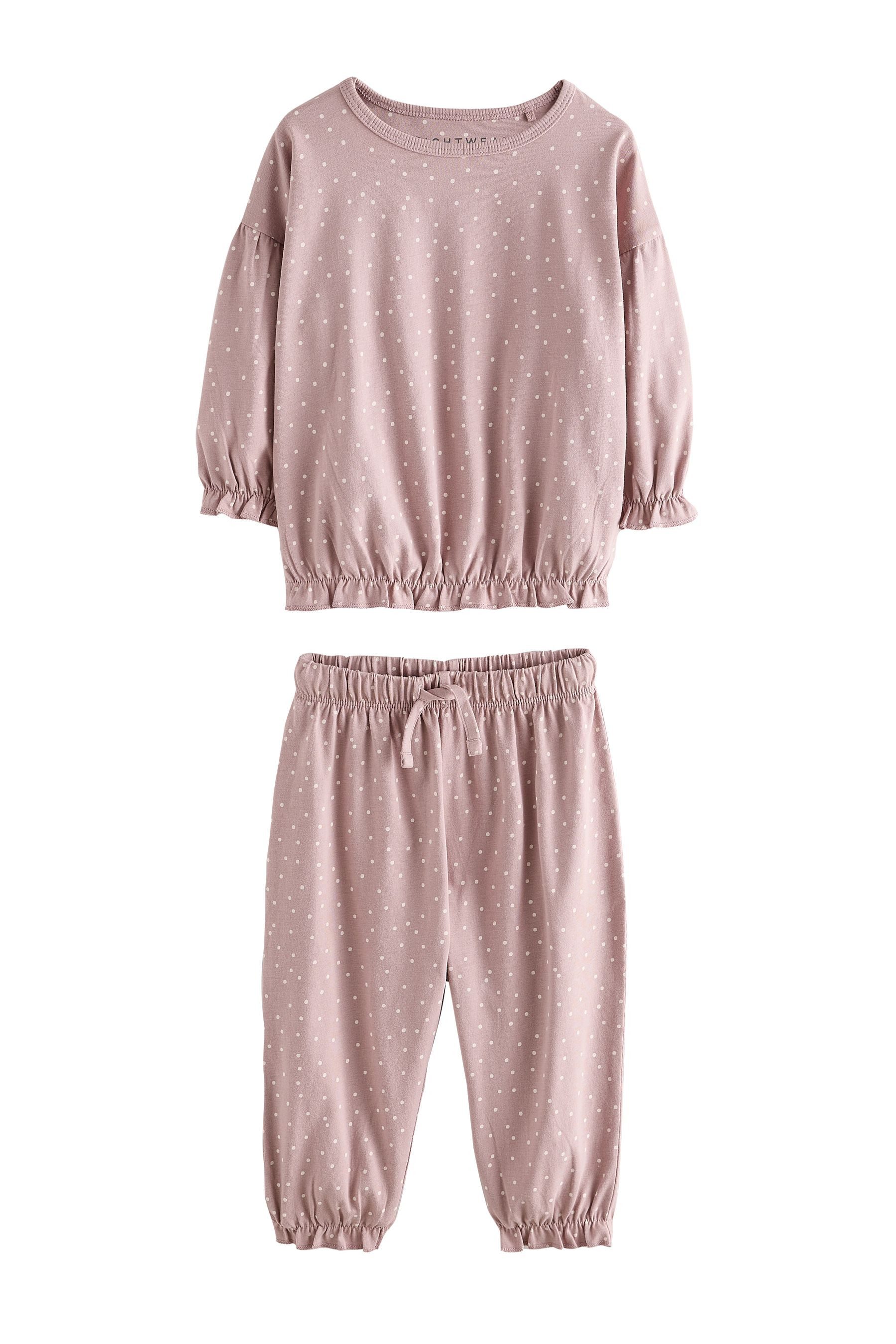 Next Pyjama Schlafanzug mit Jogginghose im 3er-Pack (6 tlg) – Bild 5 von 5