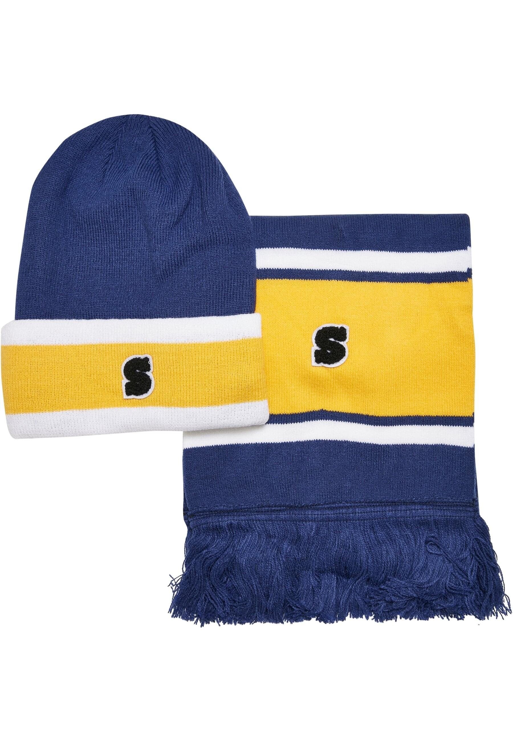 spaceblue/californiayellow/white Team Unisex (1-St) CLASSICS Beanie Beanie URBAN Scarf College and Package