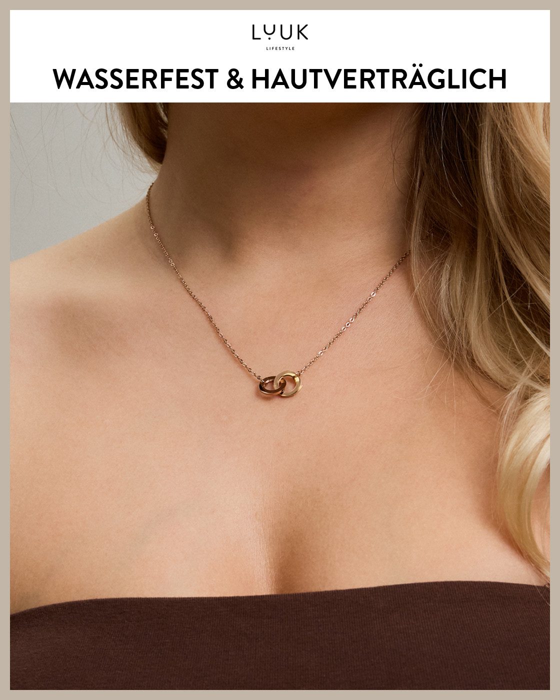 LUUK LIFESTYLE Kette mit Anhänger Infinity, günstig online kaufen