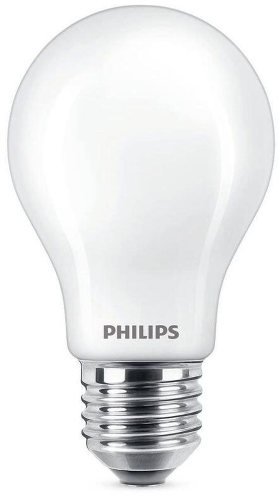Philips Hue LED-Leuchtmittel LED classic Lampe 60W E27 warmweiß 806lm matt 2er Pack, E27