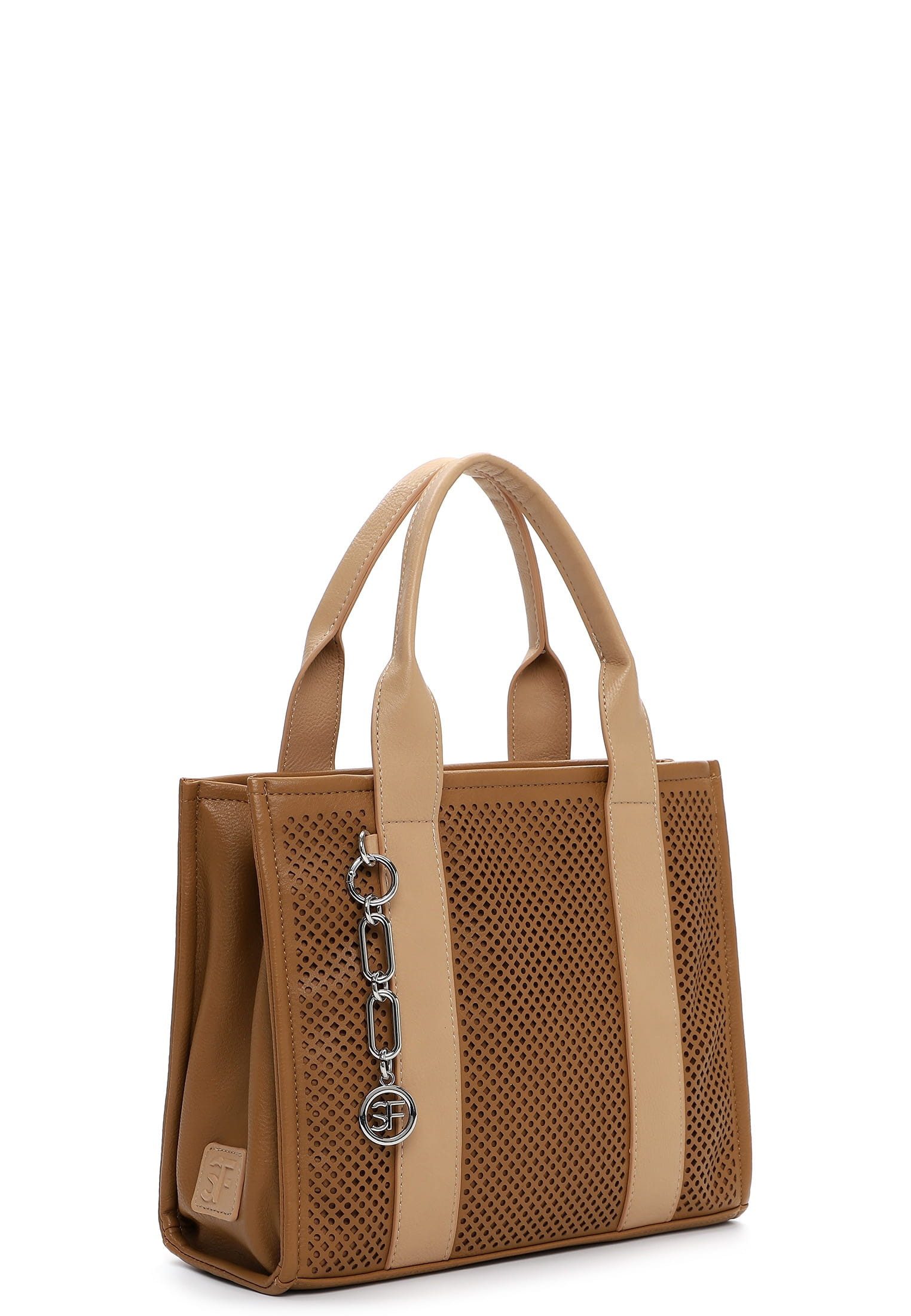 SURI FREY Shopper SFY Lilly, Logo Anhänger