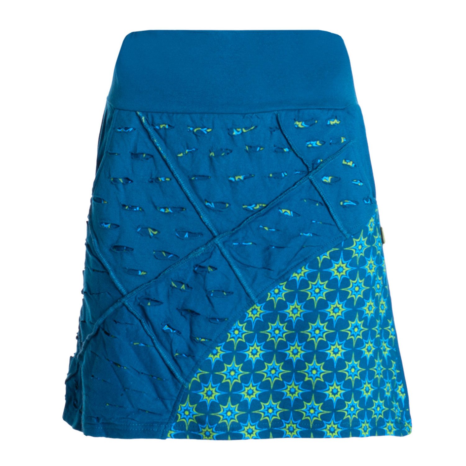 Vishes Minirock Damen A-Linie Rock Baumwolle günstig online kaufen