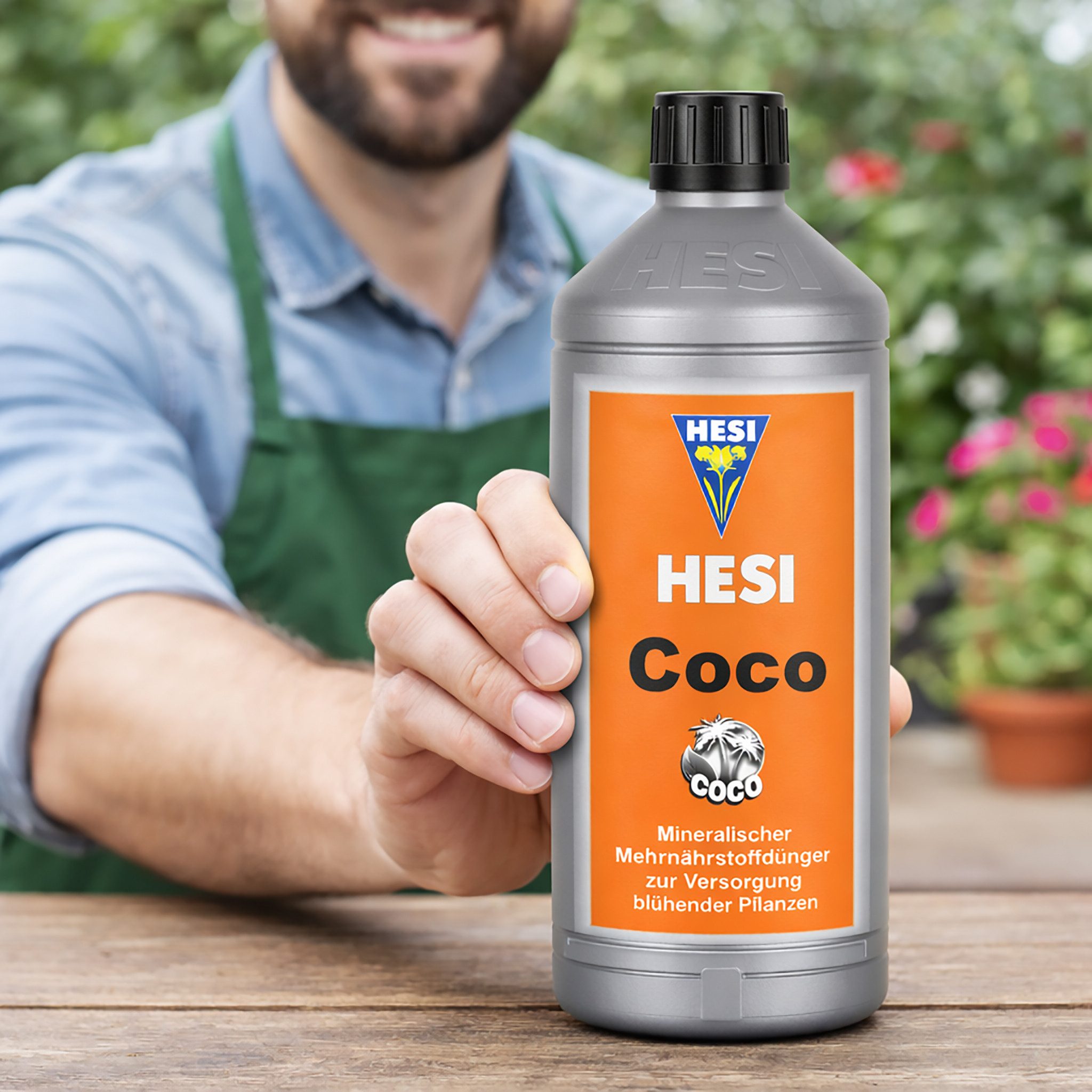 HESI Spezialdünger 1 Liter Coco Blütedünger für Kokossubstrat Grow Flüssigdünger Hesi