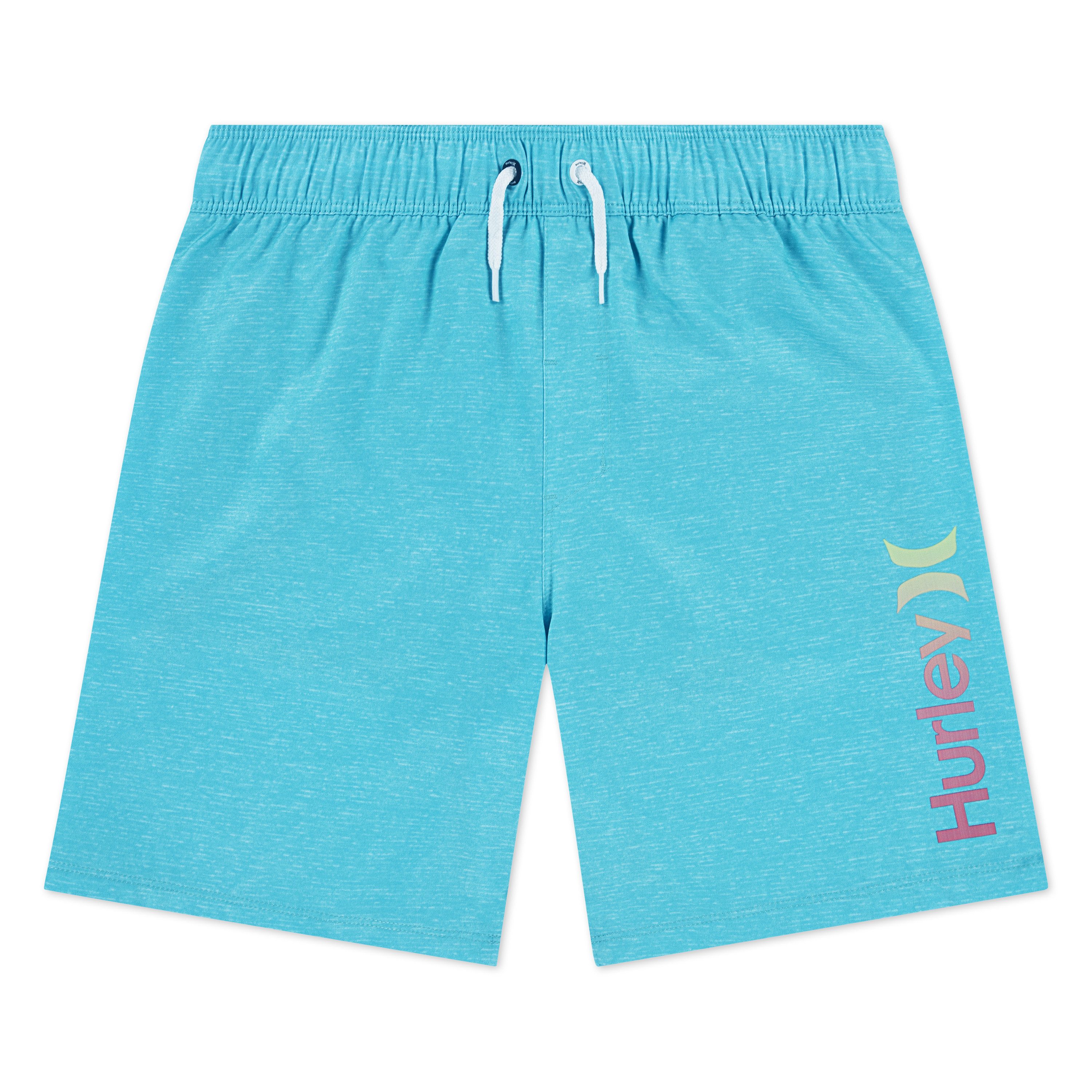 Hurley Badeshorts PRINTED HEATHER PULL ON SWIM schnelltrocknendes Material, mit weichem Futter