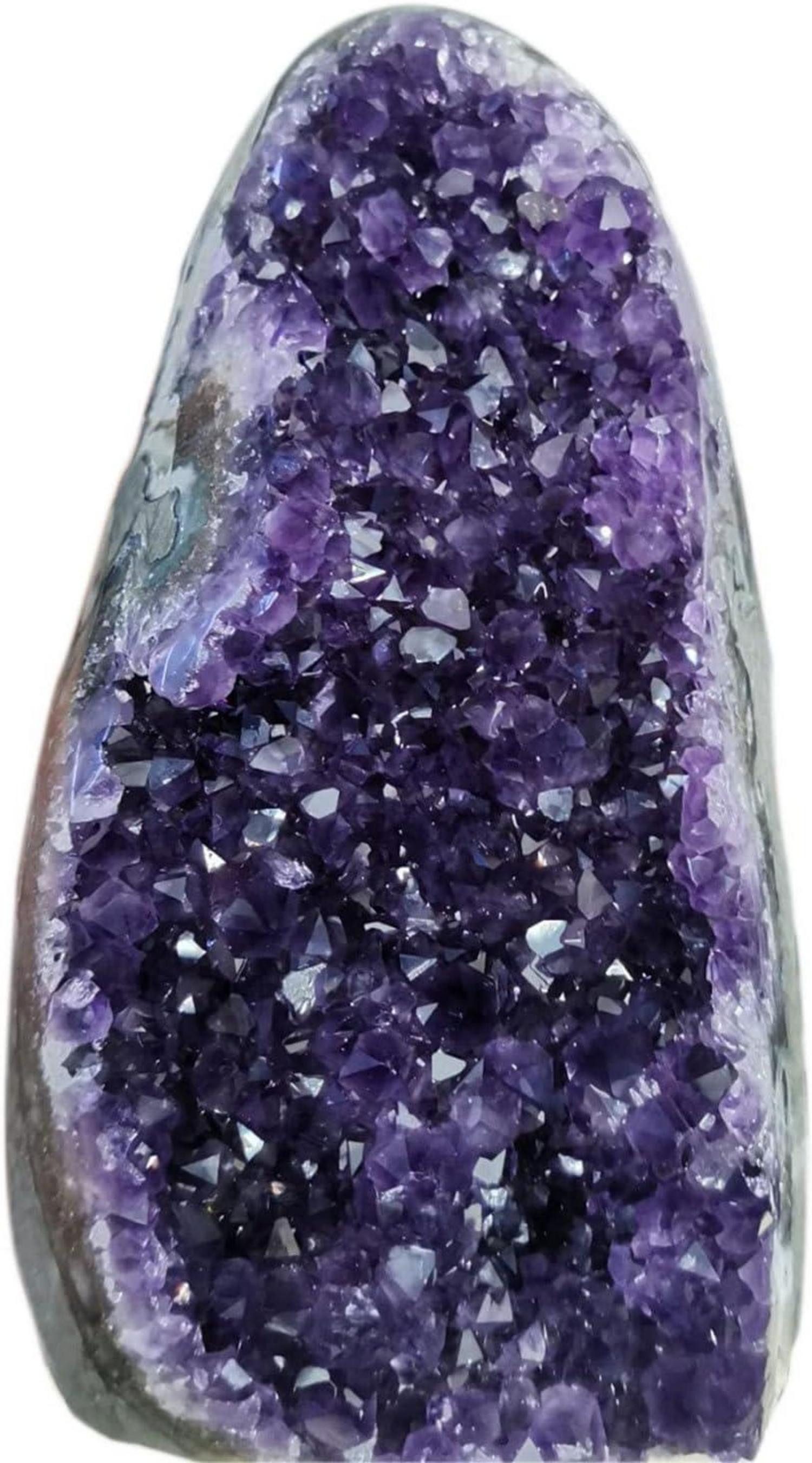 Edelstein Amethyst-Kristall-Geode Cluster, Natur