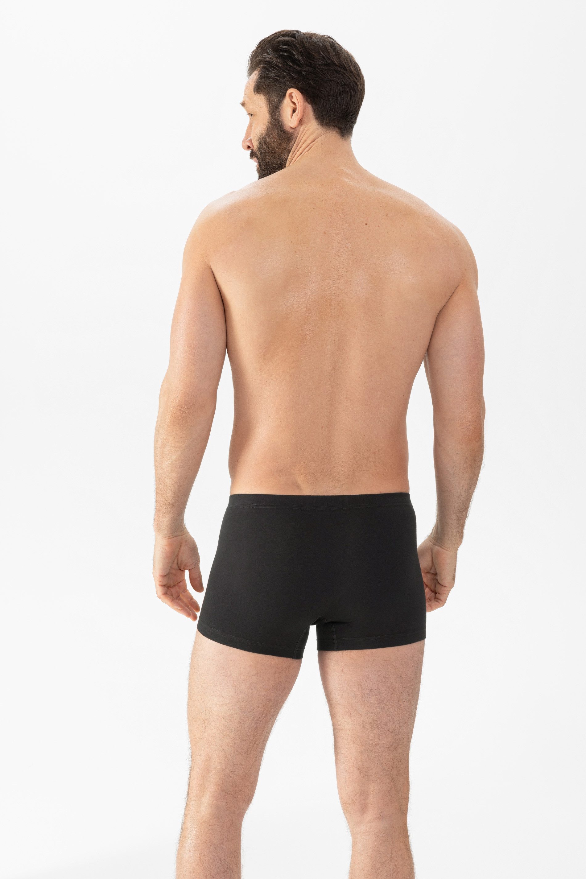 Mey Trunk Mey Herren Shorty Serie RE:THINK Uni Shorties (1-St., 1) Moderne Trunks, Gemustert, Atmungsaktiv, Baumwoll-Mix