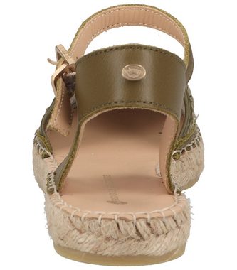 Fred de la Bretoniere Sandalen Leder/Textil Plateausandaletten