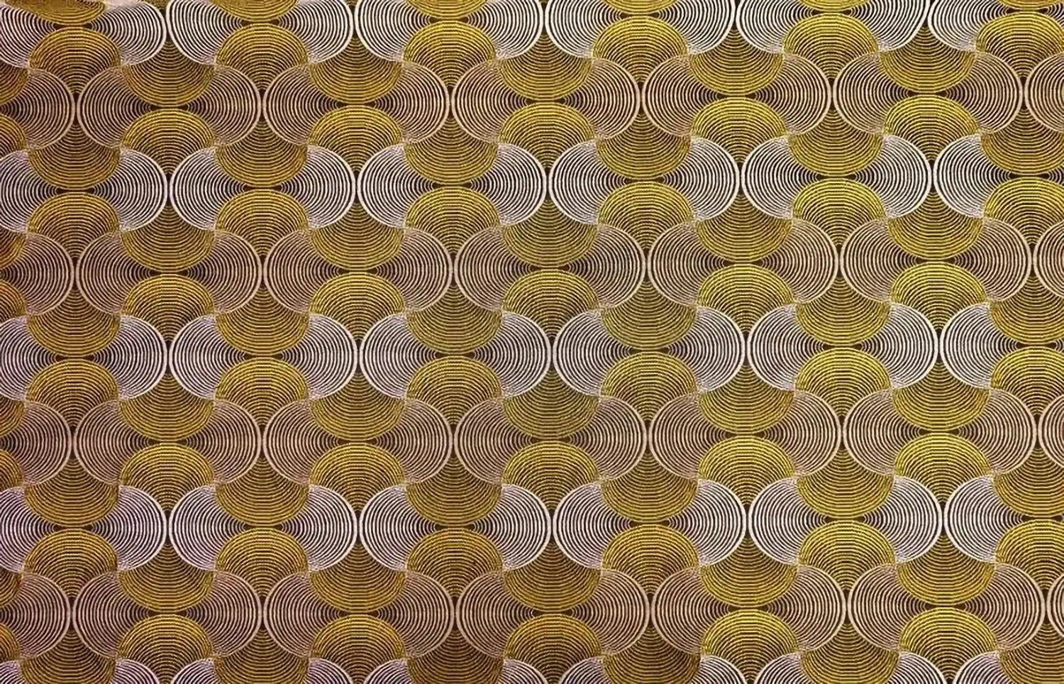 Stofferia Stoff Dekostoff Jacquard Bakary Gold, Meterware