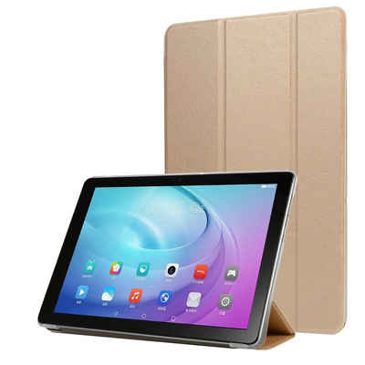 König Design Tablet-Hülle »Samsung Galaxy Tab A7«, Schutzhülle für Samsung Galaxy Tab A7 Tablethülle Schutztasche Cover Standfunktion Gold
