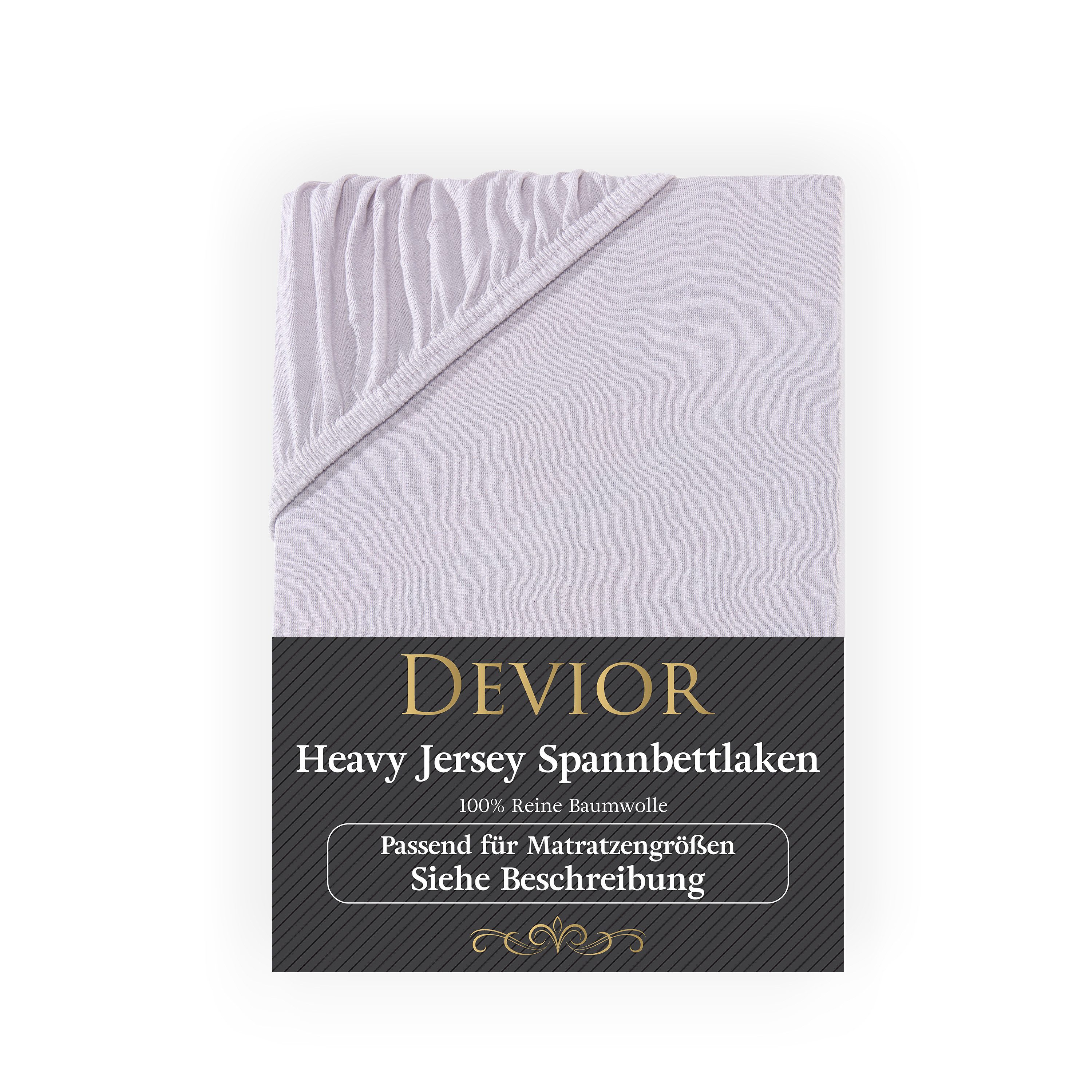 Devior Spannbettlaken Heavy aus 100% Baumwolle günstig online kaufen