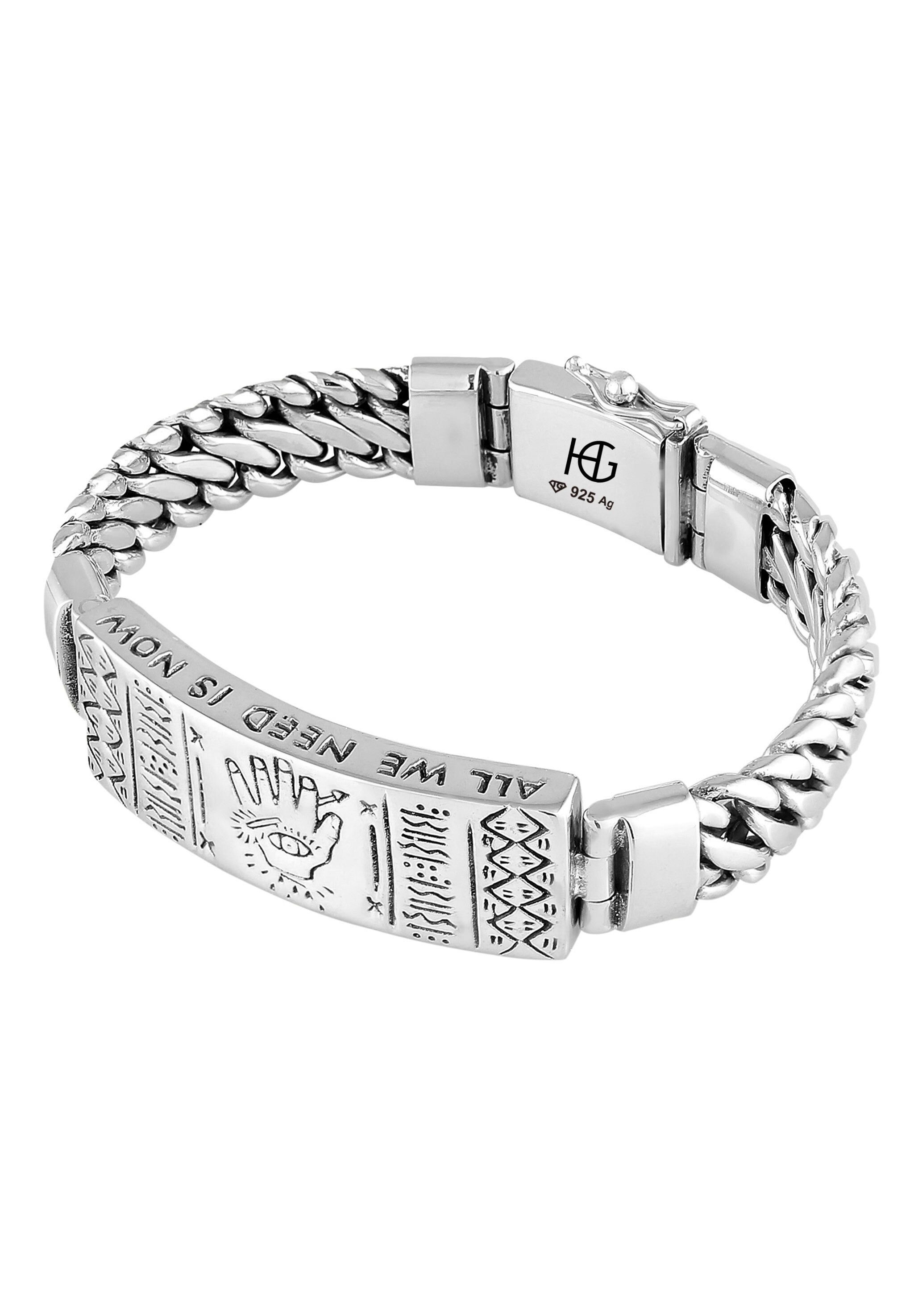 HAZE & GLORY Silberarmband Panzerkette - Nowness 925 Silber günstig online kaufen
