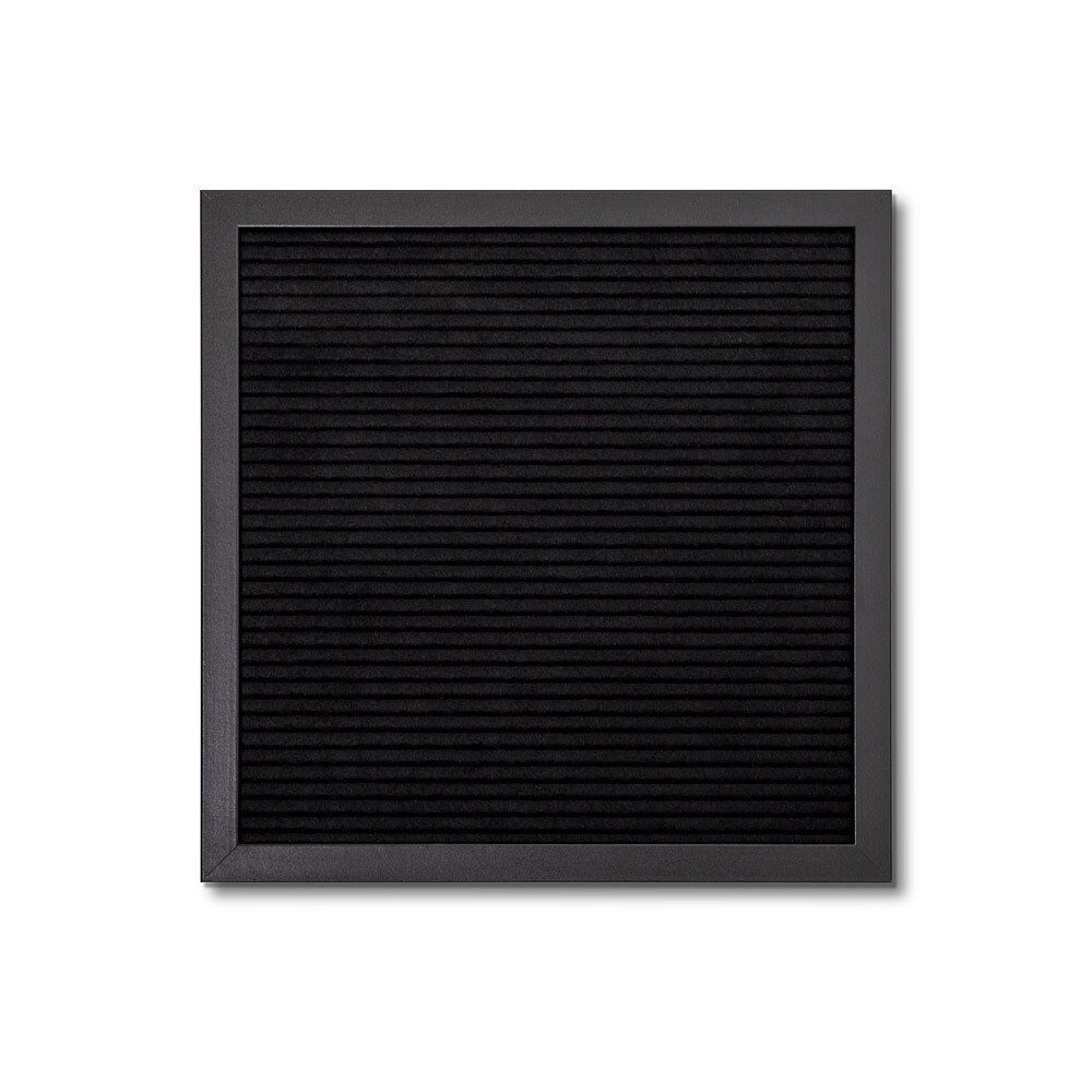 Showdown Displays Anzeigetafel Showdown Buchstabentafel - 30x30cm - Schwarz (1-St)