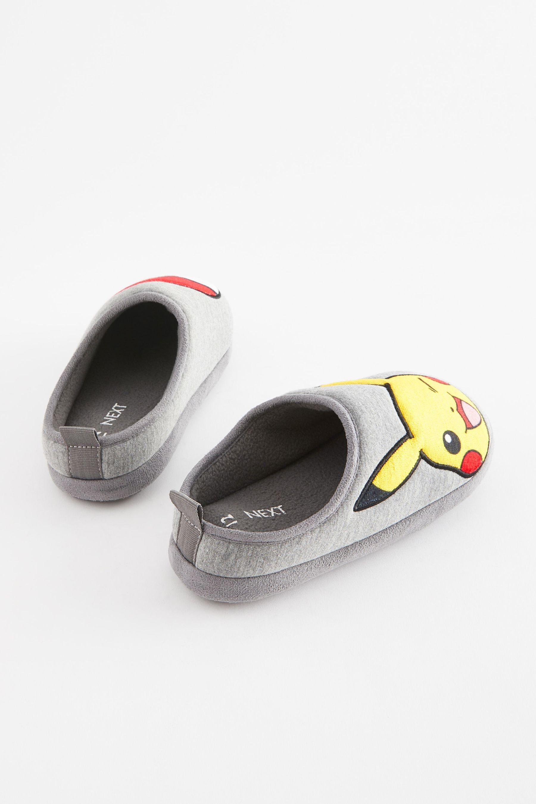 Next Sportliche Pantoletten Hausschuh (1-tlg) Grey Pokemon