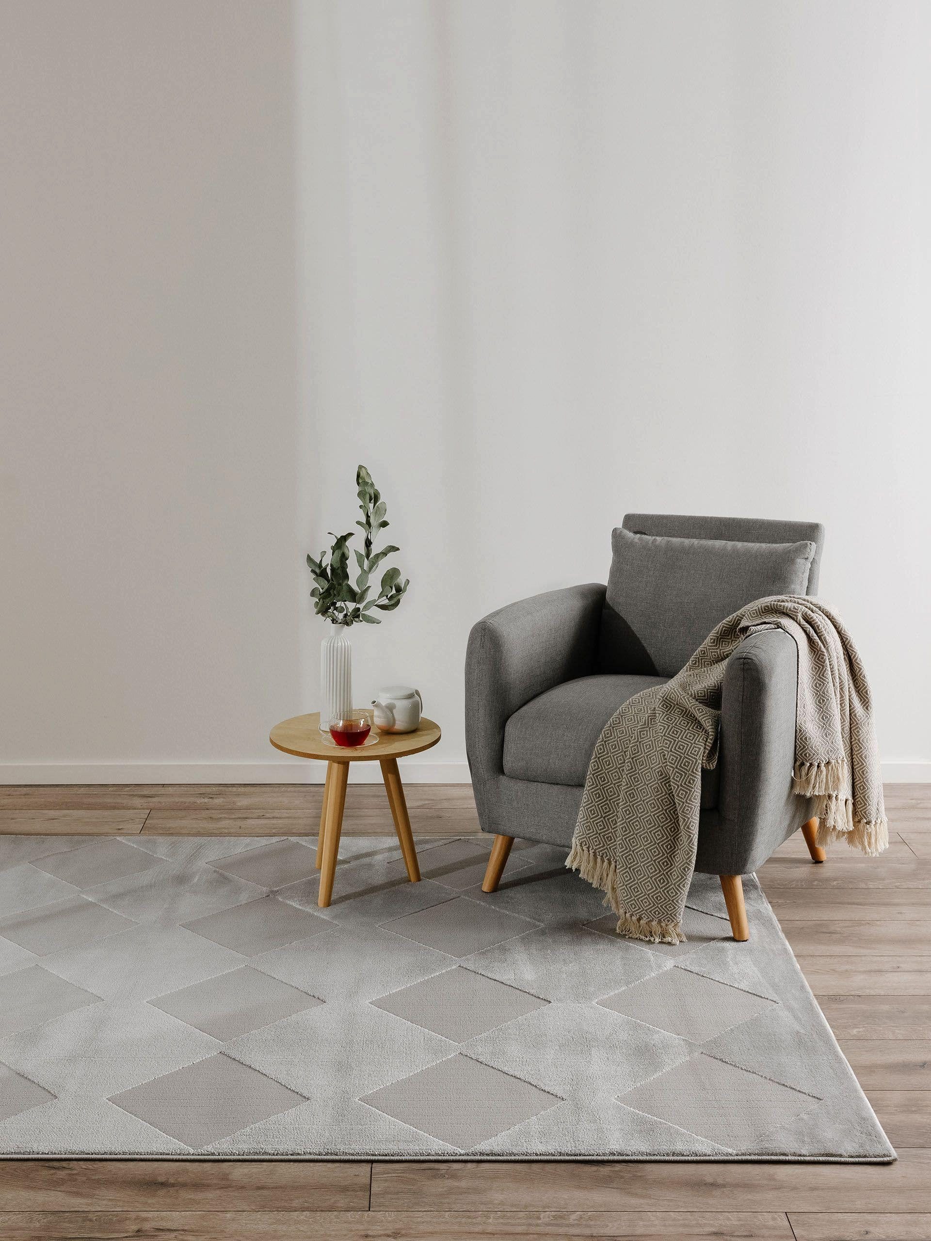 benuta Teppich Claire, rechteckig, Höhe: 6 mm, Teppich Wohnzimmer, Esszimme günstig online kaufen