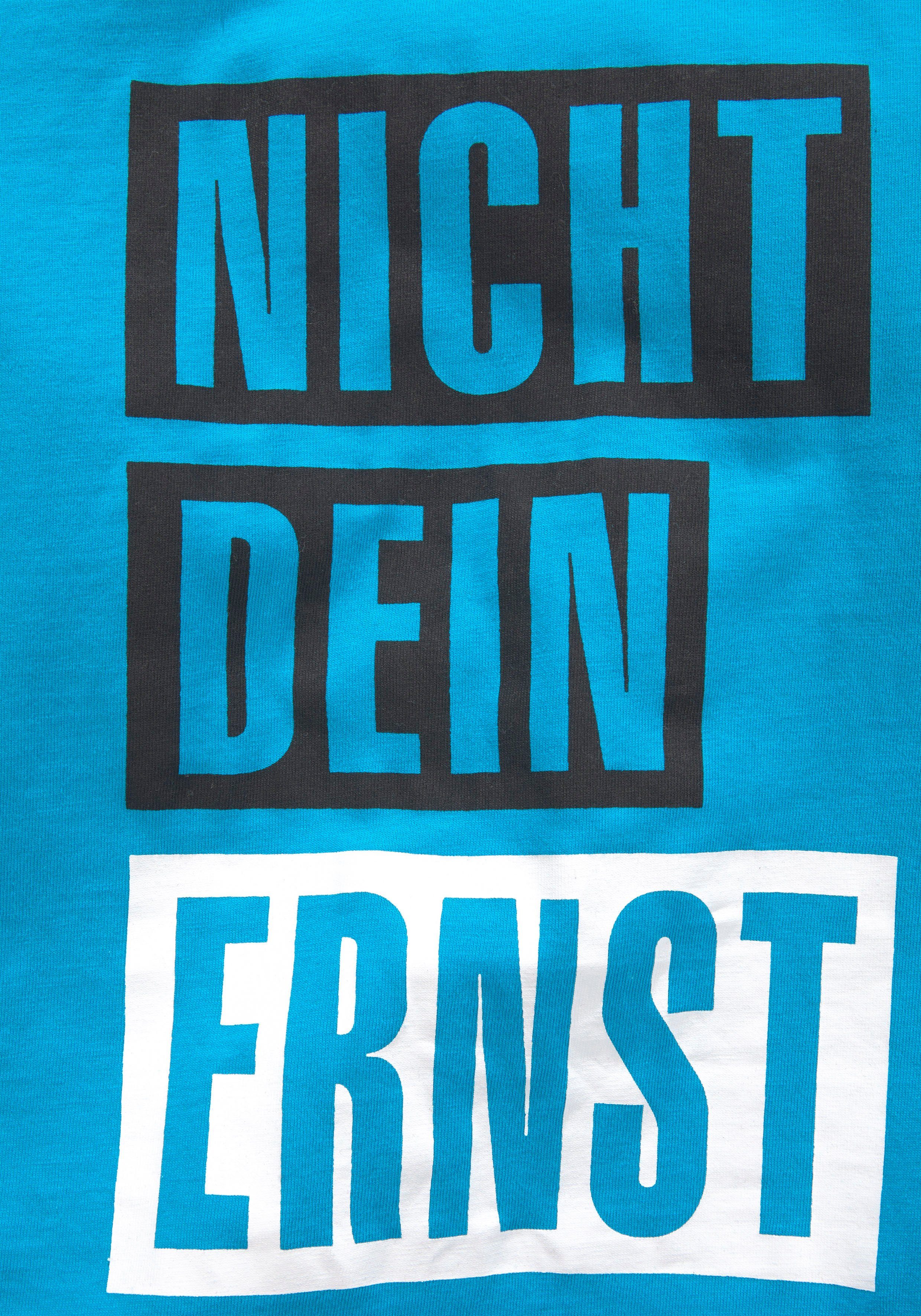 ERNST, NICHT KIDSWORLD T-Shirt Spruch DEIN