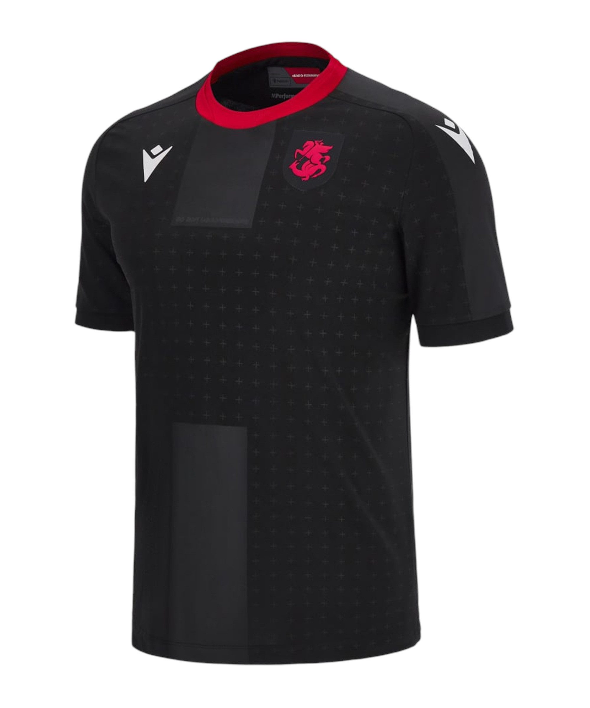 Macron Fußballtrikot Macron GFF Georgien Trikot Home EM 2024 Kids Europameisterschaft