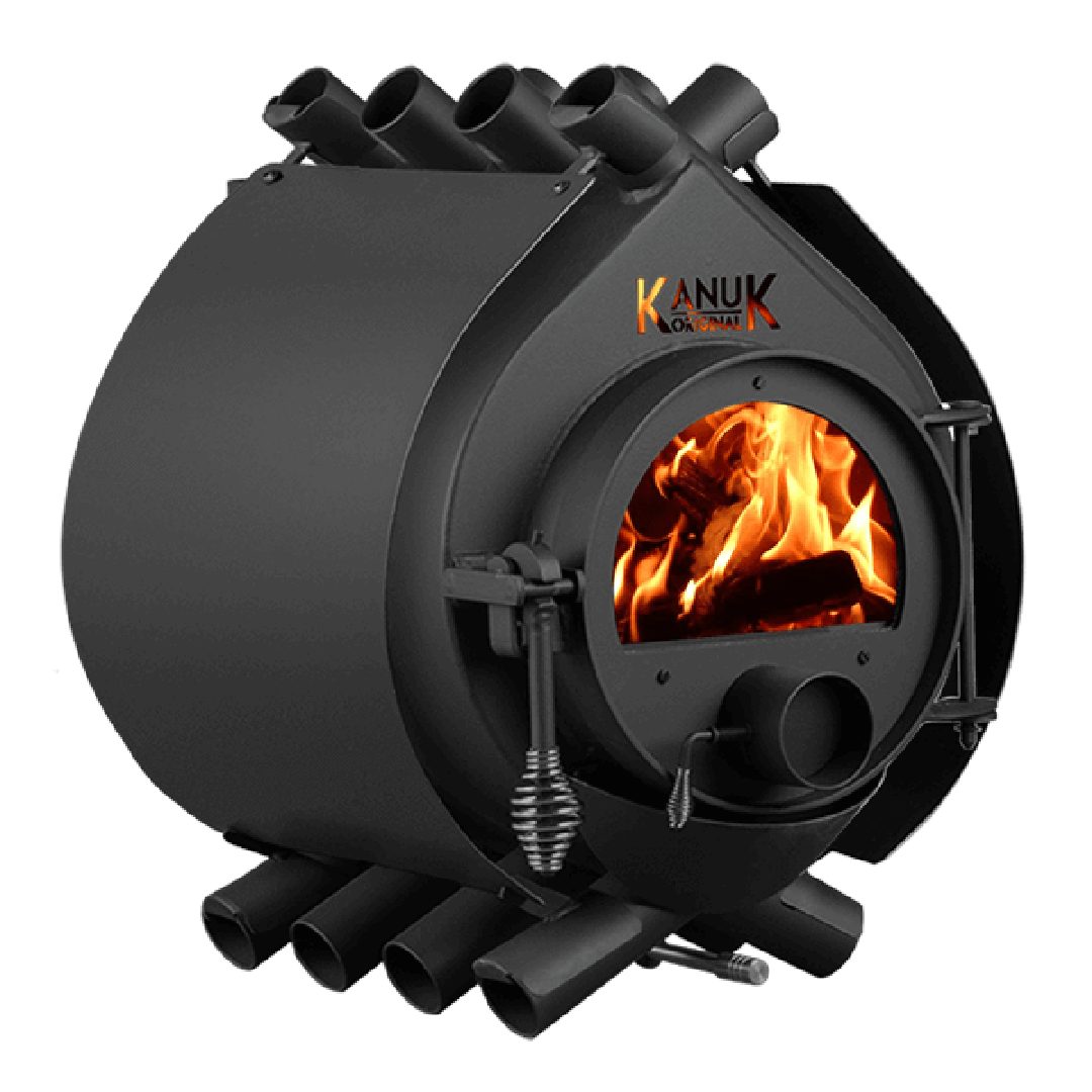 Kanuk Kaminofen Kanuk® Original 9,5 kW - Seitenverkleidung Pure ohne Untergestell, 9,5 kW