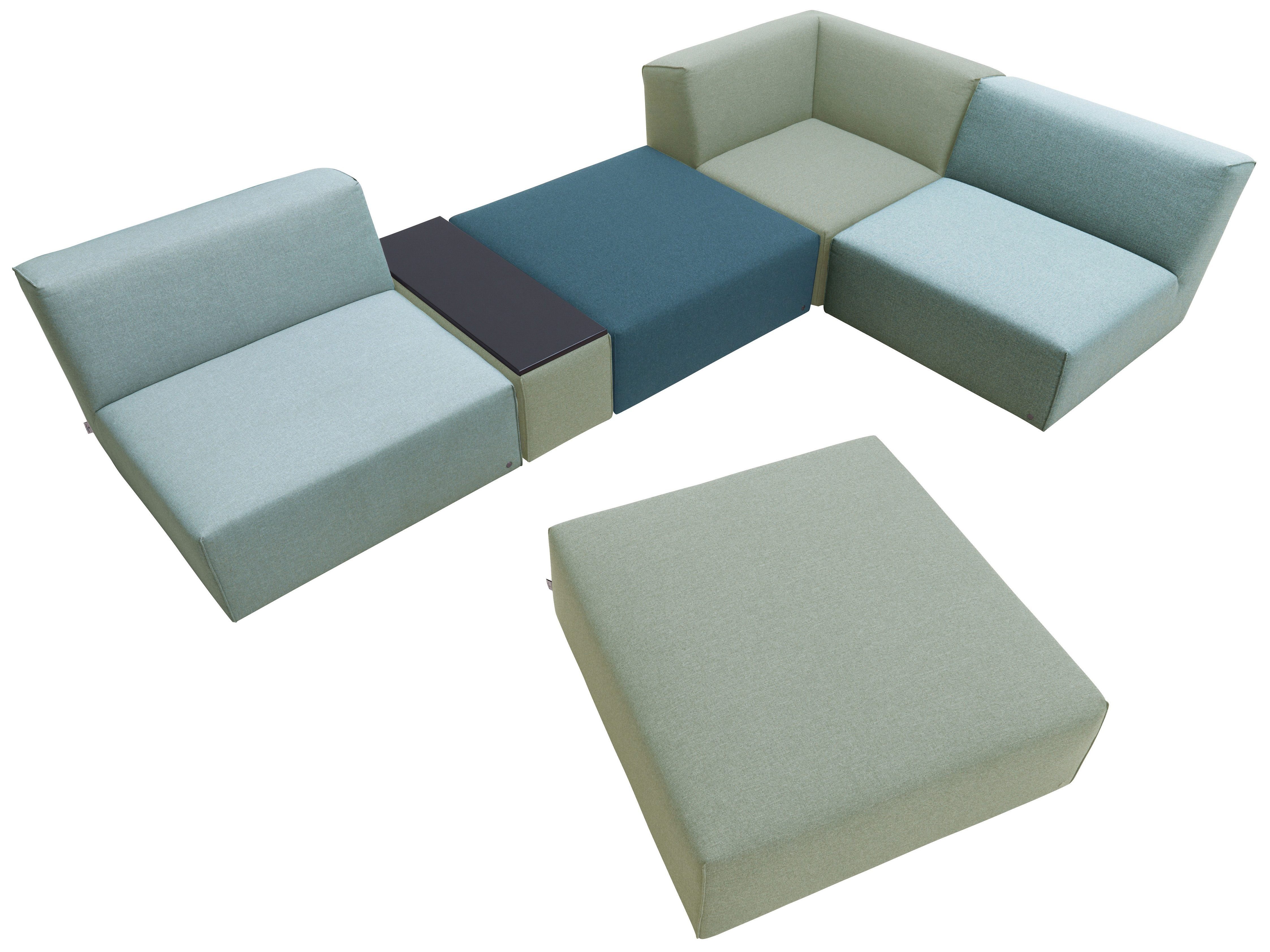 ELEMENTS, Bettfunktion wahlweise TOM HOME Sofaelement Chaiselongue mit TAILOR