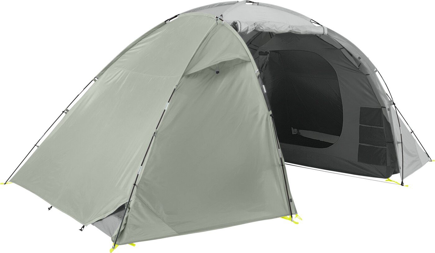 McKINLEY Gruppenzelt Familien-Zelt FAM 20.4 I GREY LIGHT/GREEN SMO, Personen: 4