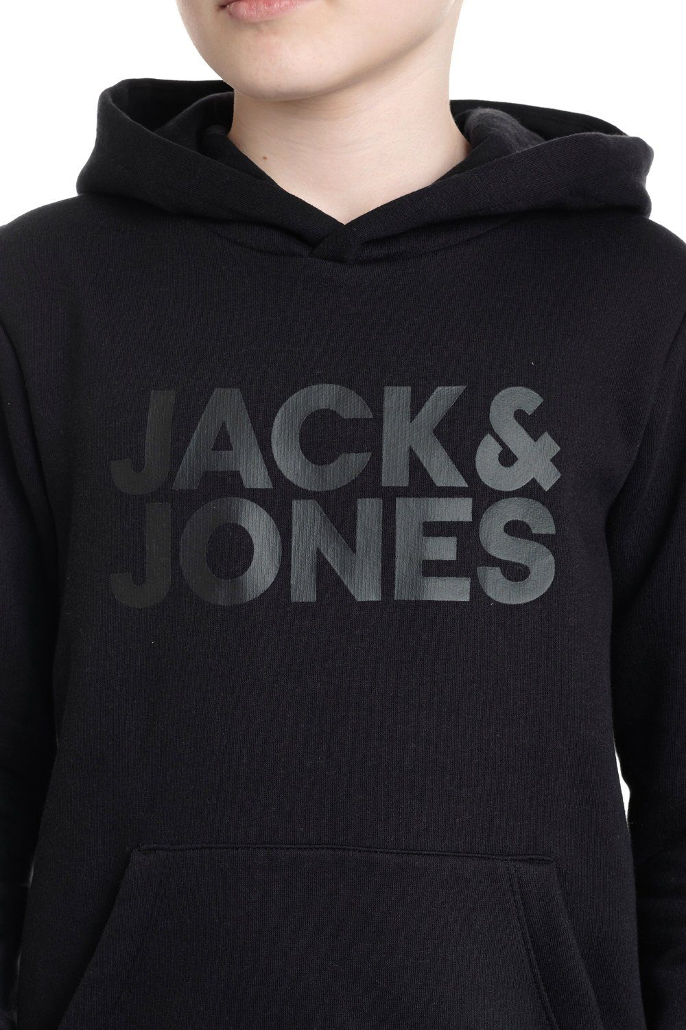 Kapuzenpullover Black-Asphalt Jack & Unifarbe Junior Jones