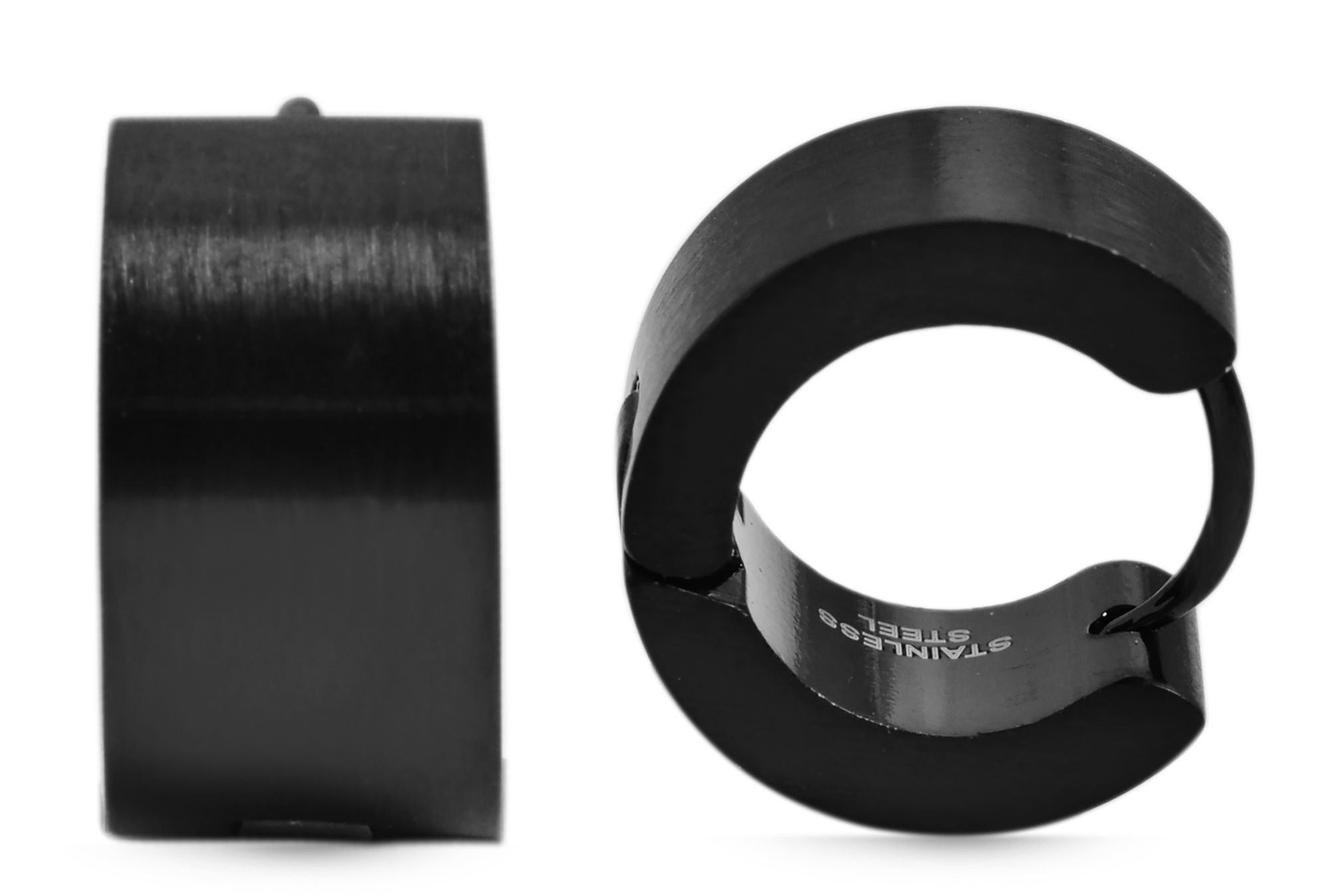 AKZENT Ohrring-Set Bruno Creolen Ohrringe Edelstahl schwarz Damen wasserfes günstig online kaufen