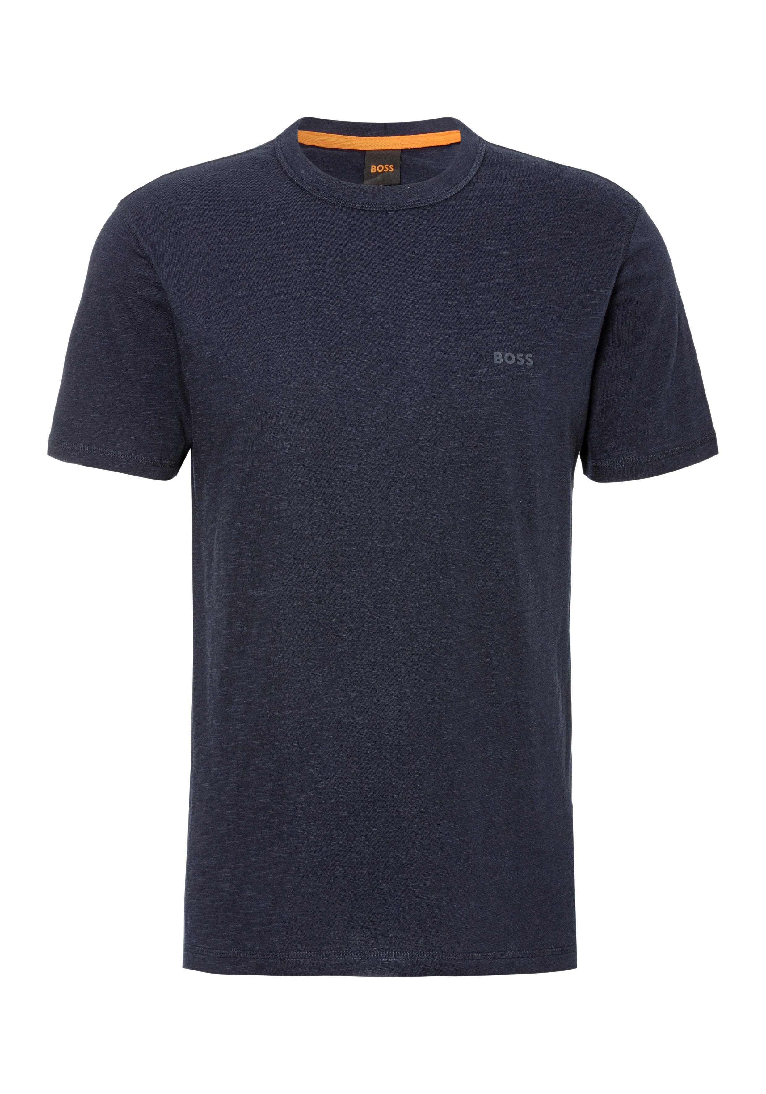 BOSS ORANGE T-Shirt Tegood mit Rundhalsausschnitt 404_Dark_Blue