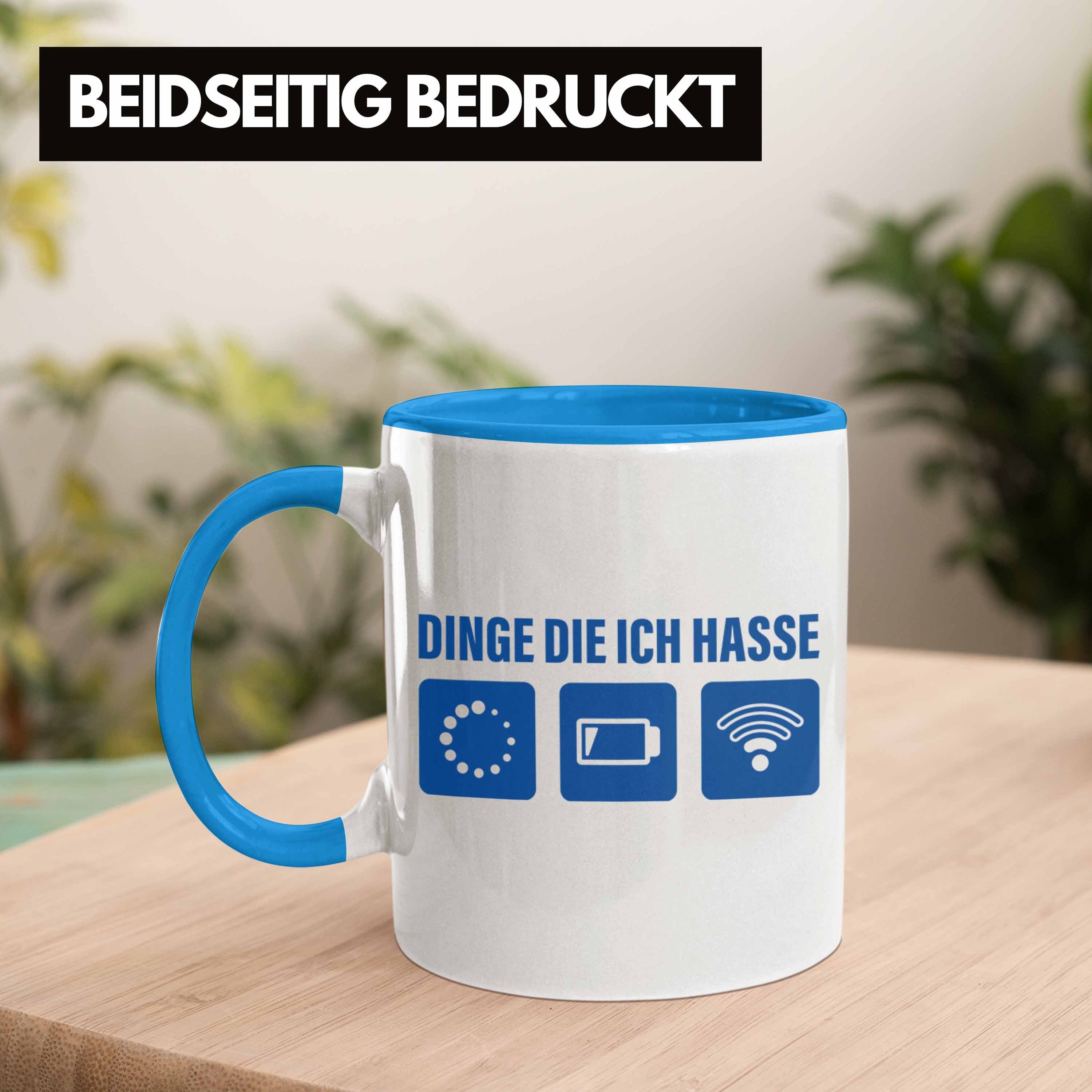 Trendation Tasse Trendation Hasse Akku Tasse - 5. Loading Blau Ich Wlan Geburtstag Dinge Die Nerd 6. Lustige 7. Kaffeetasse