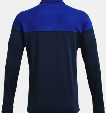 Under Armour® Poloshirt Under Armour Polo Playoff Novelty Langarm Blau Herren UK XL