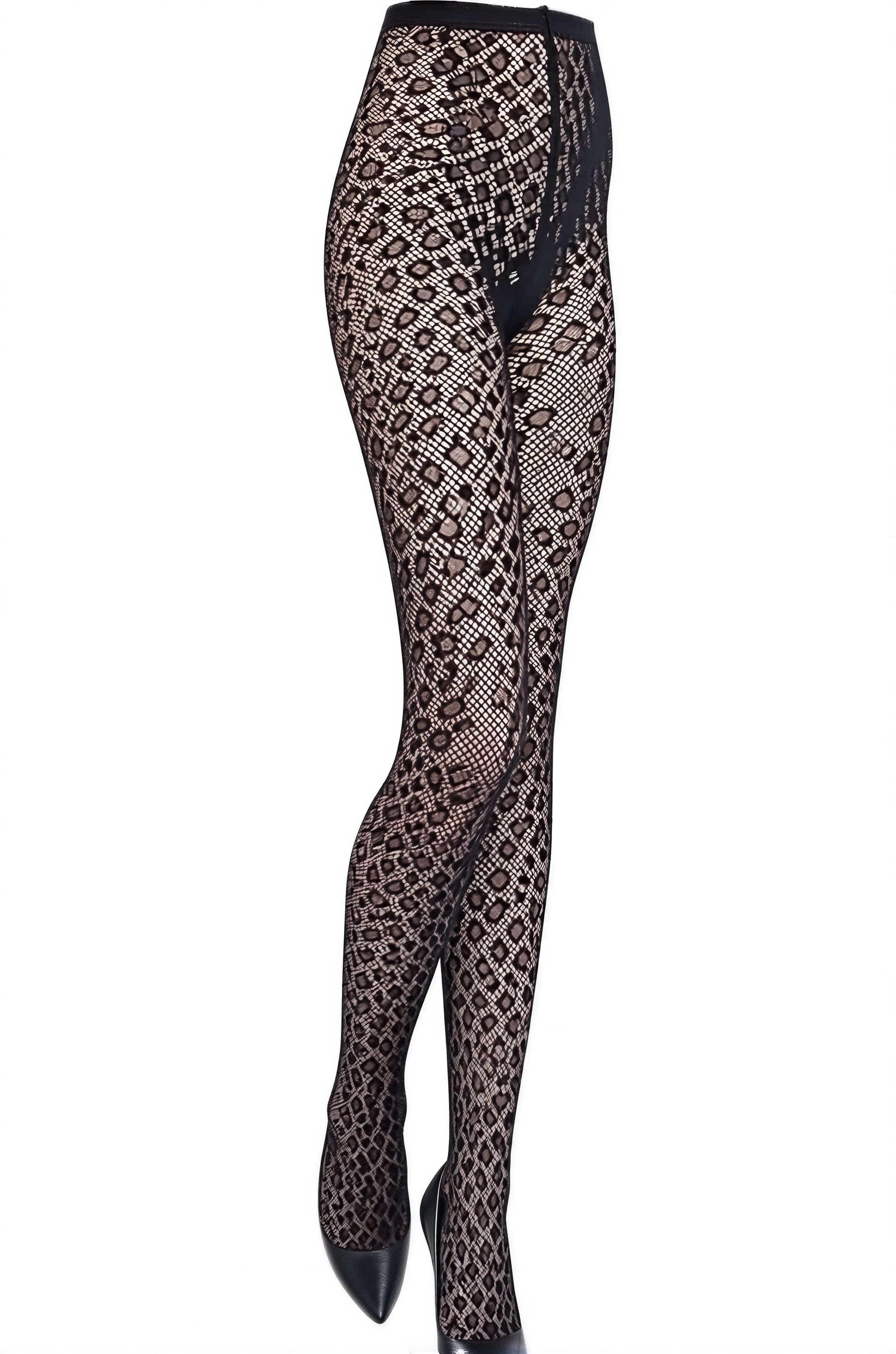 Gabriella Netzstrumpfhose Damen mit Tiermotiven (1 St. 1er-Pack) eleganter Alltagshelfer