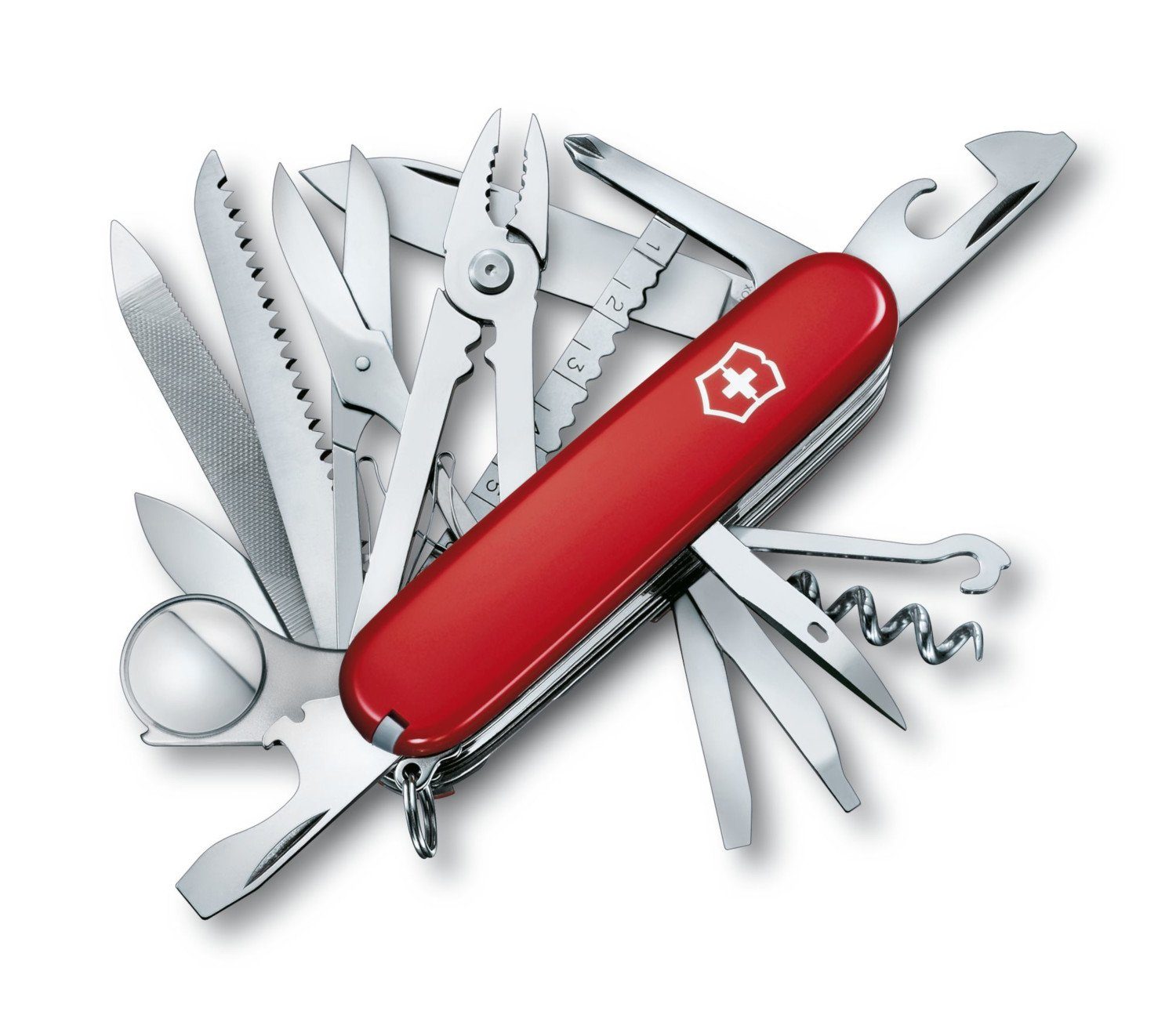 Victorinox Taschenmesser Swiss Champ Offiziersmesser 1.6795 33 Funktionen rot